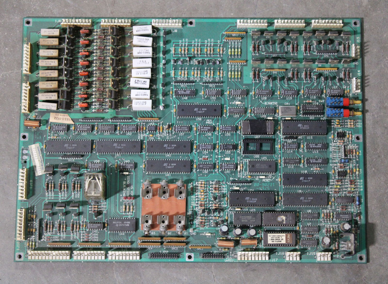 Williams System 11 Shuffle Inn Shuffle Alley / Pinball Board (1 of 2)