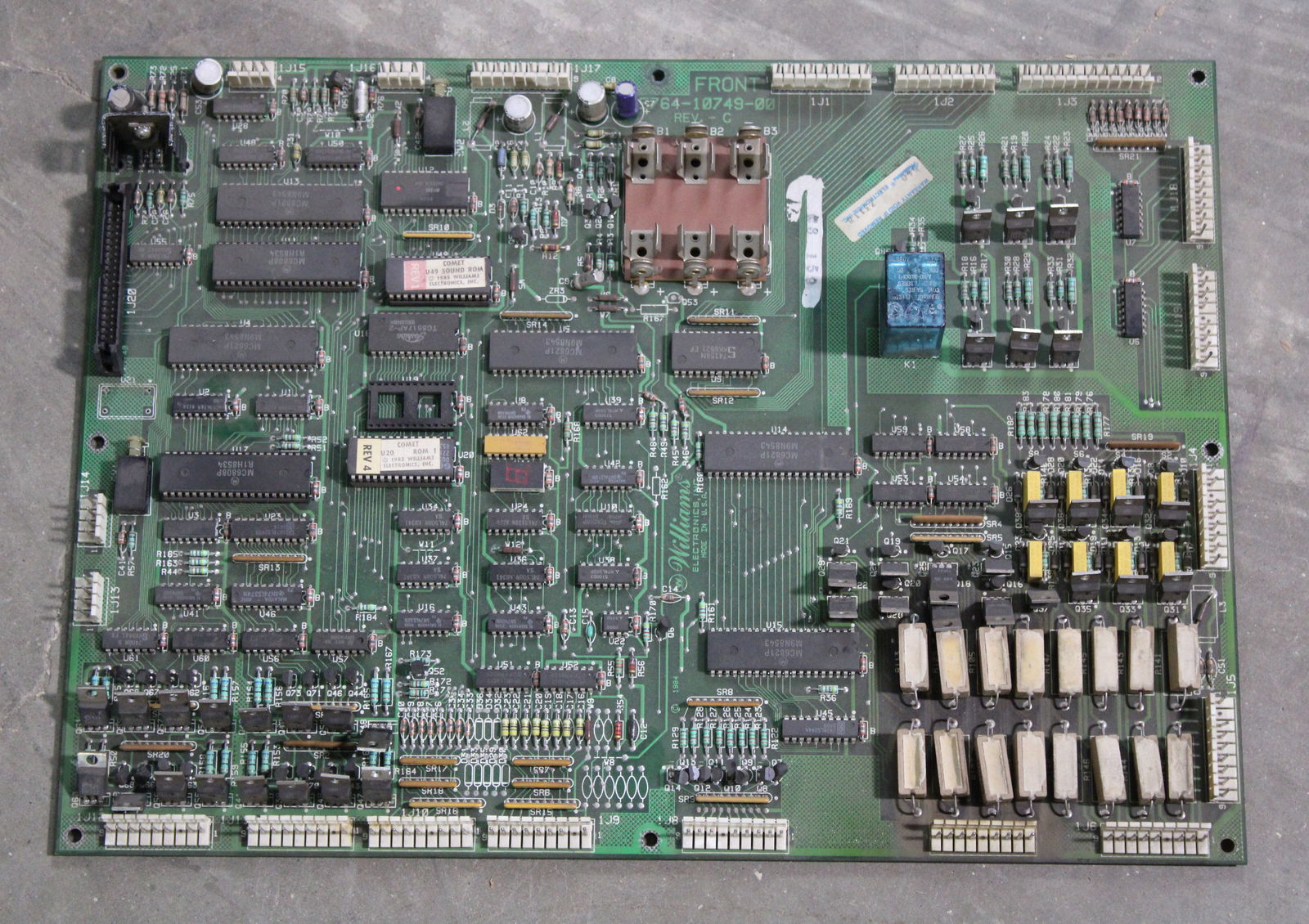 Williams Comet System 9 Pinball Board (1 of 3)