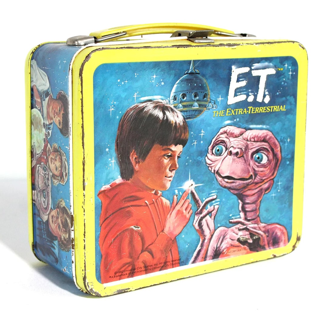 E.T. Aladdin Tin Lunchbox: In-house shipping available.