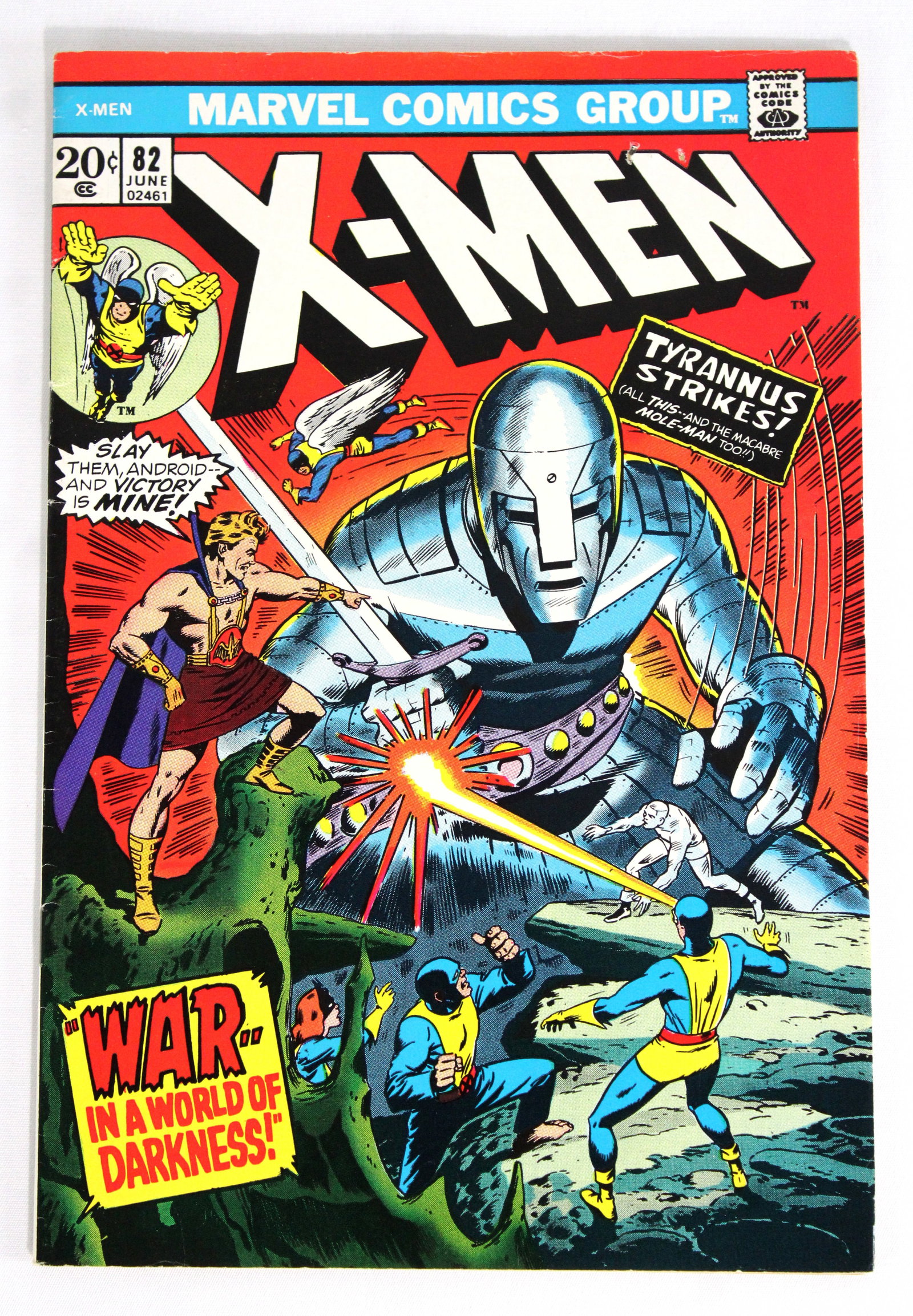 Marvel Comics X-Men Issue 82: Bagged and boarded. In-house shipping available.