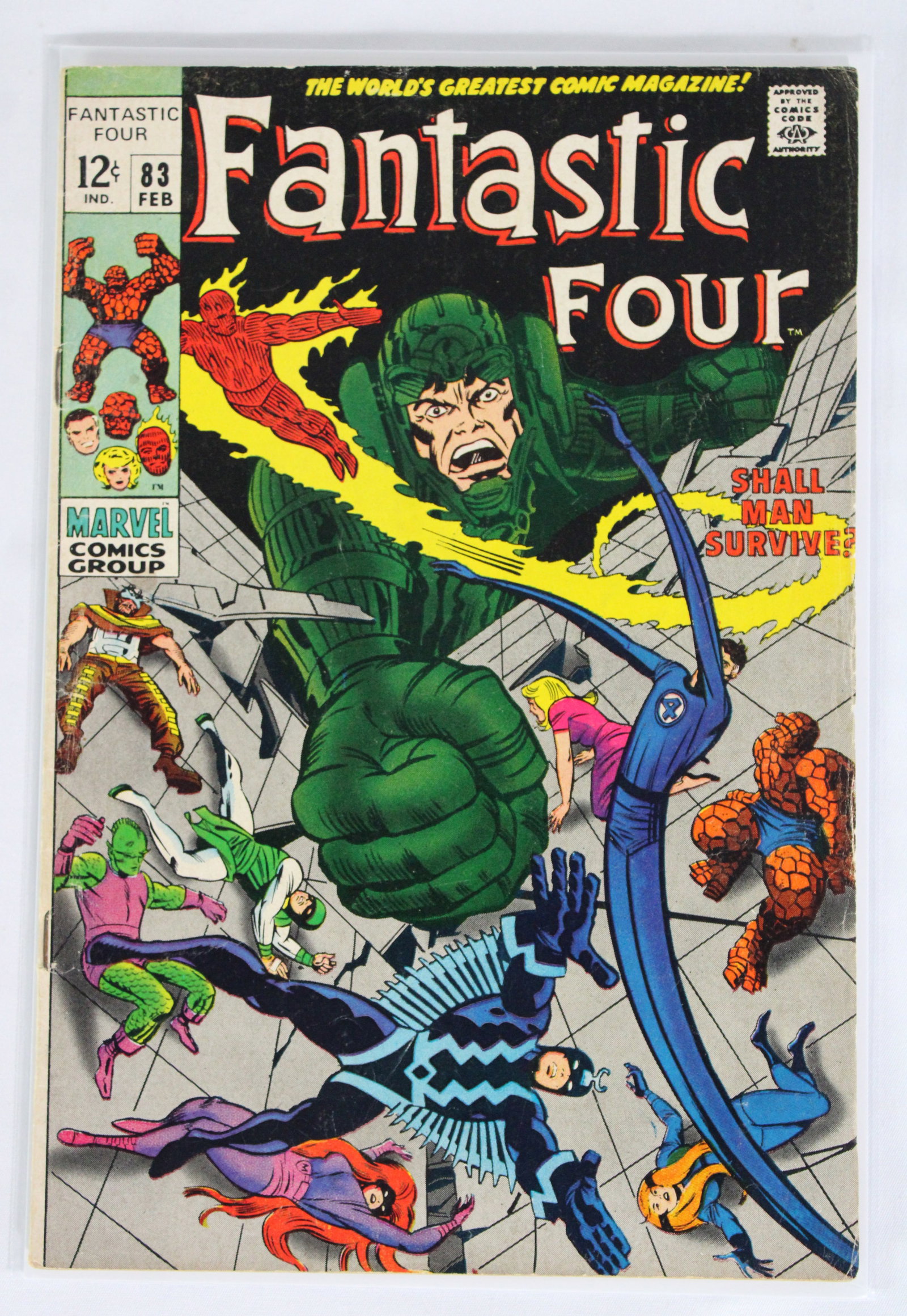 Marvel Comics Fantastic Four Issue 83: Bagged and boarded. In-house shipping available.