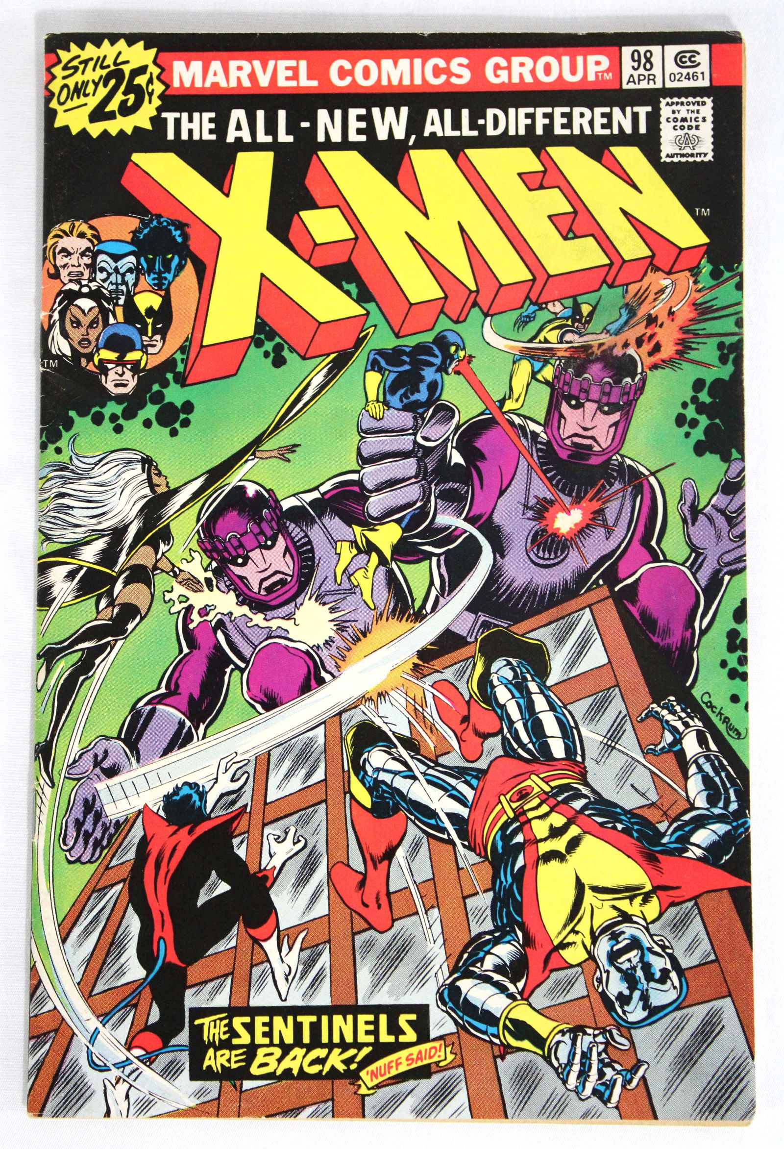 Marvel Comics X-Men Issue 98: Bagged and boarded. In-house shipping available.