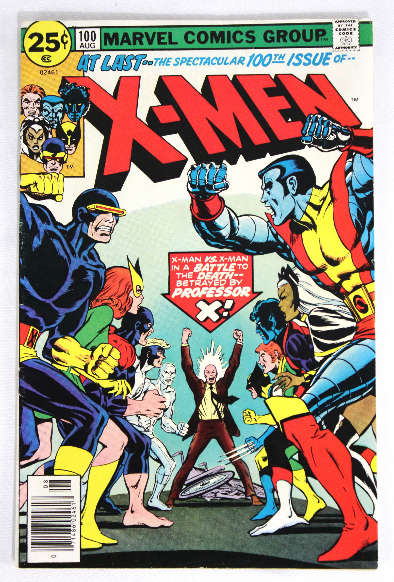 Marvel Comics X-Men Issue 100: Bagged and boarded. In-house shipping available.