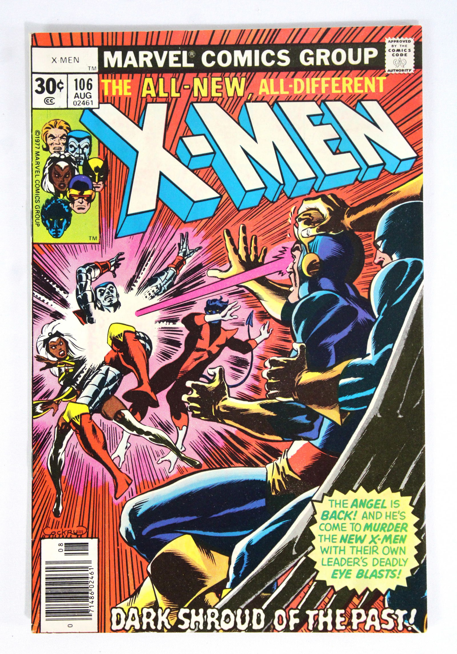 Marvel Comics X-Men Issue 106: Bagged and boarded. In-house shipping available.