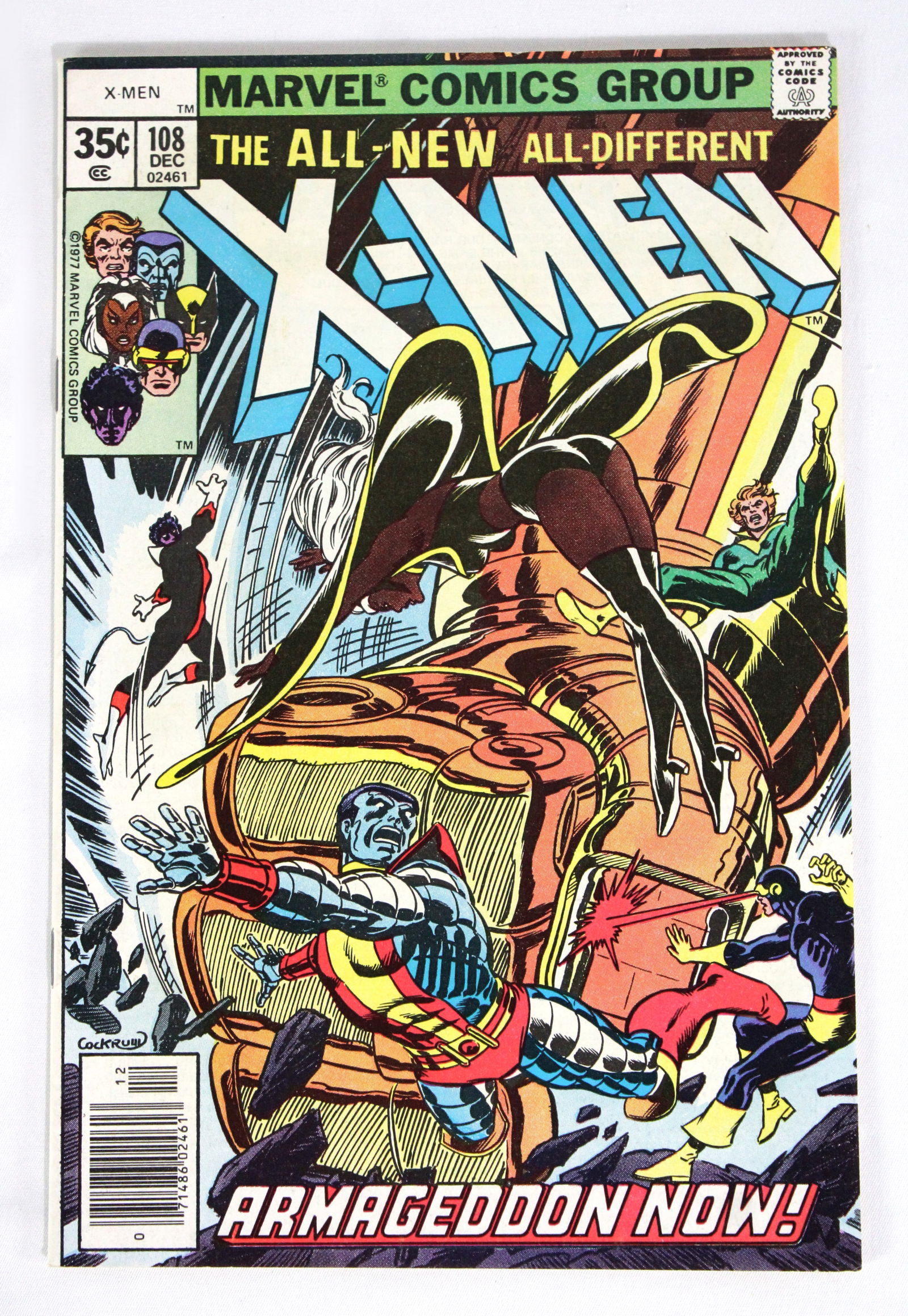 Marvel Comics X-Men Issue 108: Bagged and boarded. In-house shipping available.
