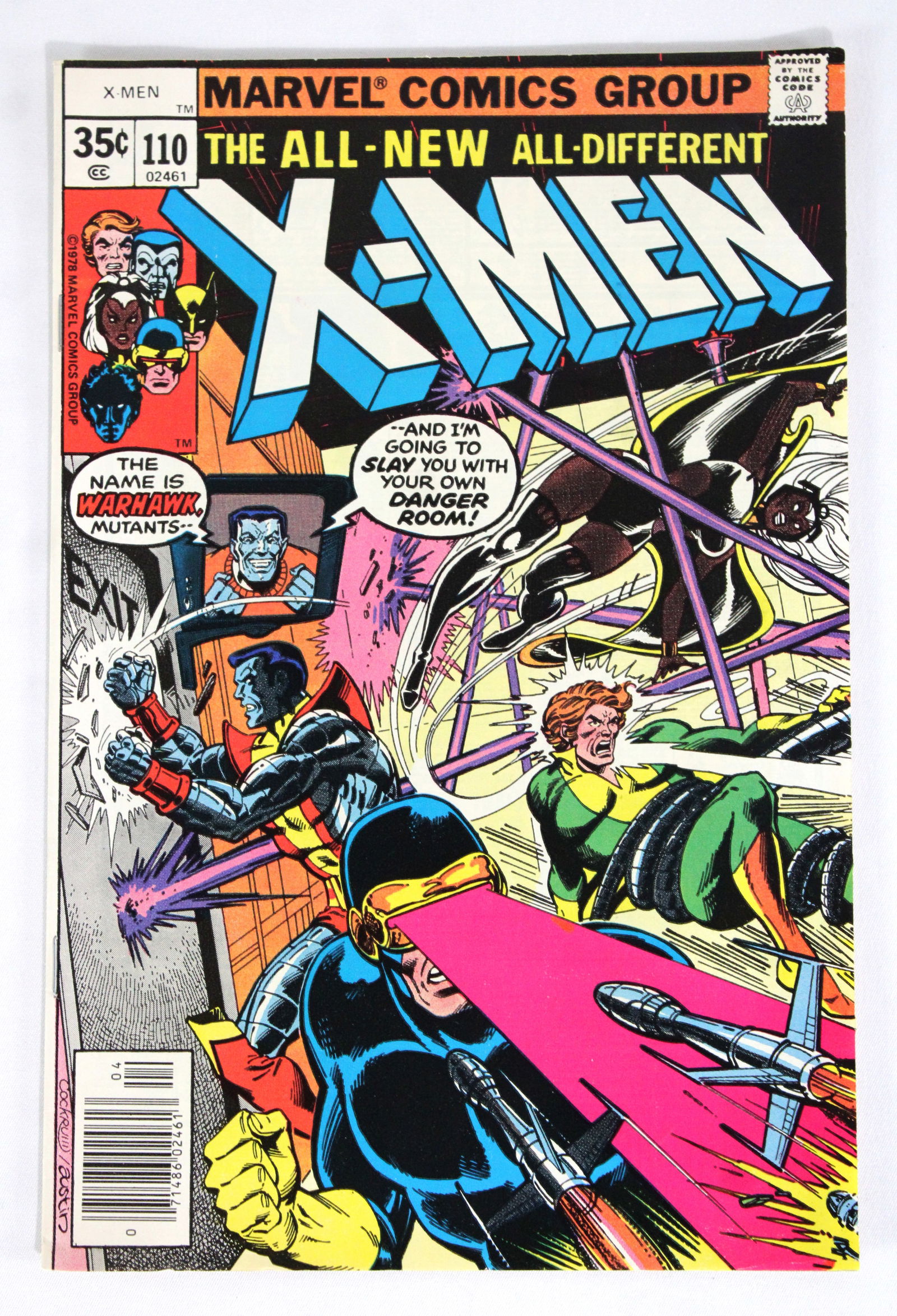 Marvel Comics X-Men Issue 110: Bagged and boarded. In-house shipping available.