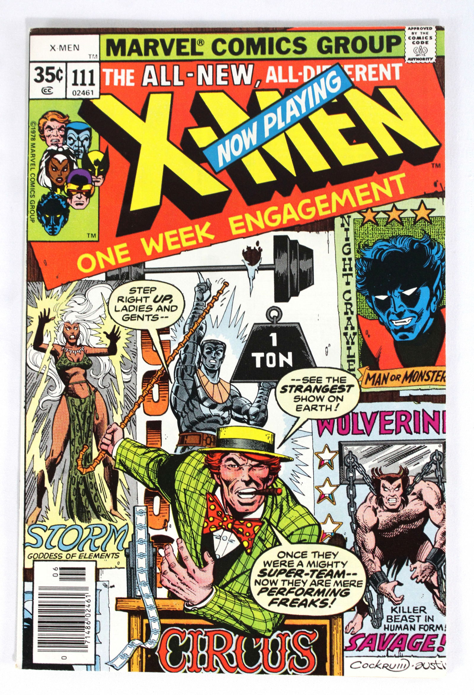 Marvel Comics X-Men Issue 111: Bagged and boarded. In-house shipping available.