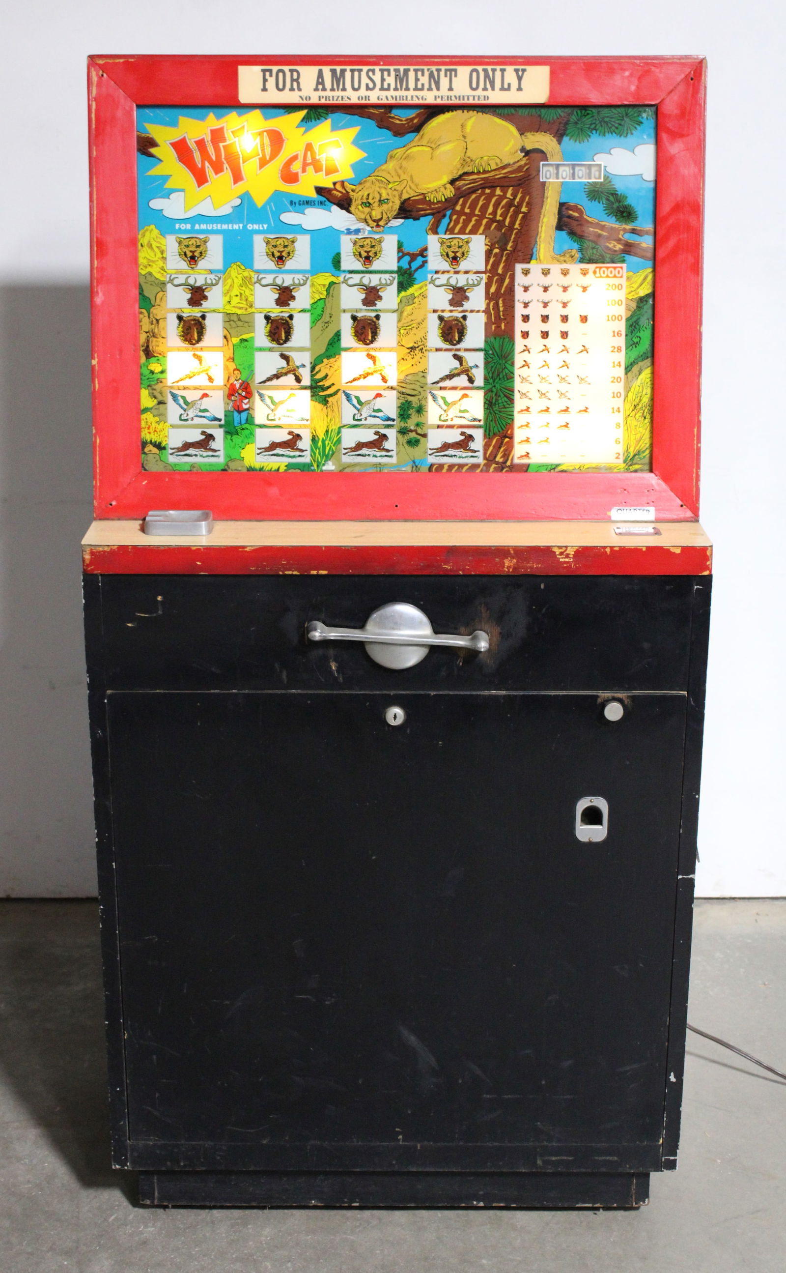 Wild Cat Upright Slot Machine (1 of 2)