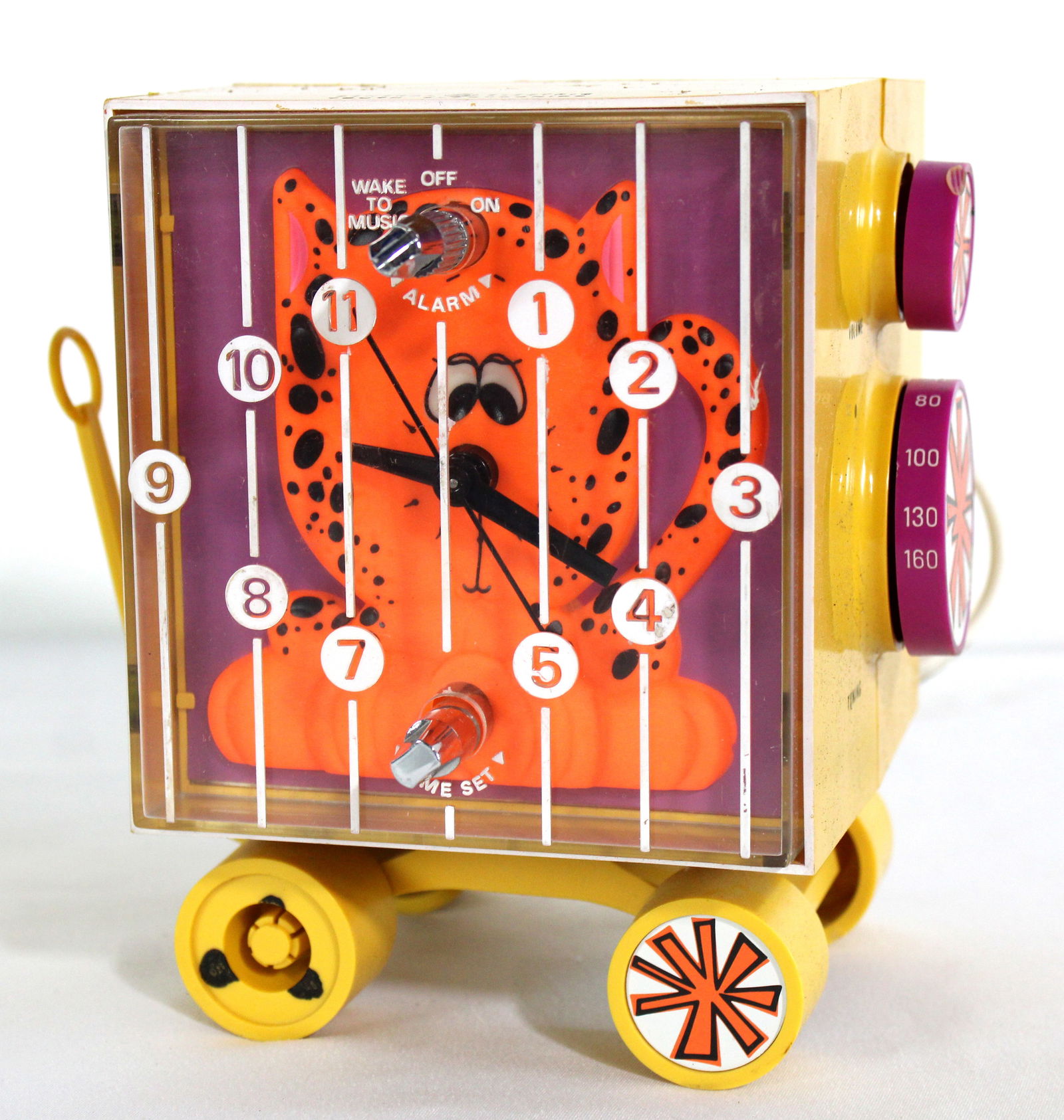General Electric Tiger in the Zoo Alarm Clock, 1960s: This item requires third-party shipping or pickup arrangements to be made.