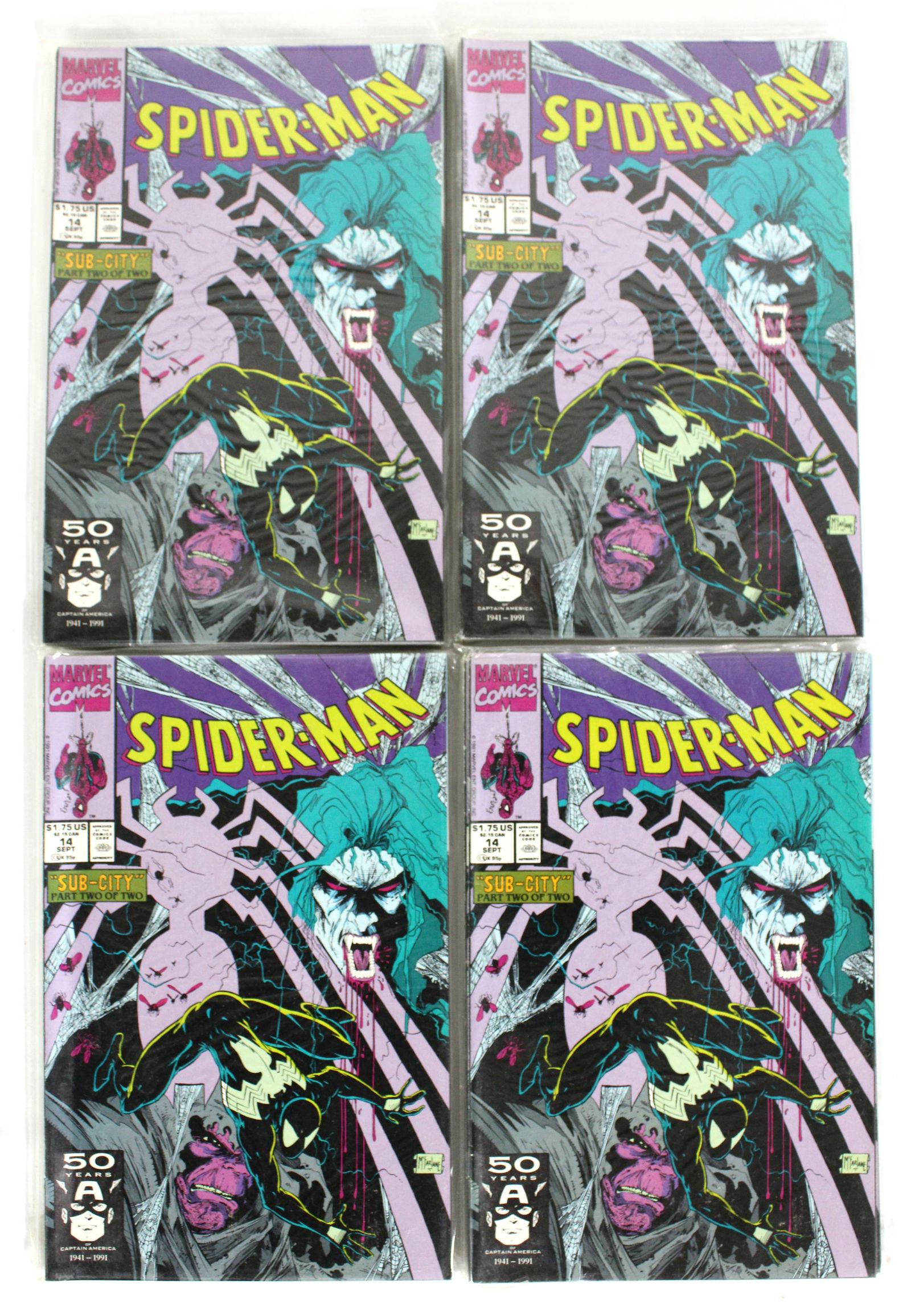 Marvel Comics Spider-Man, Issue 14 RESELLER LOT 8 (20 Copies): Total of 20 copies. Assorted conditions. In-house shipping available.