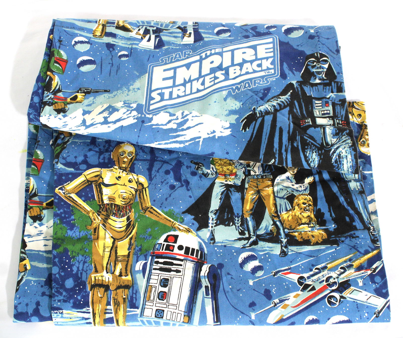 Star Wars, The Empire Strikes Back Vintage Curtain Panels: JC Penny. Total of four panels. In-house shipping available. Each panel measures 47 long x 30 wide
