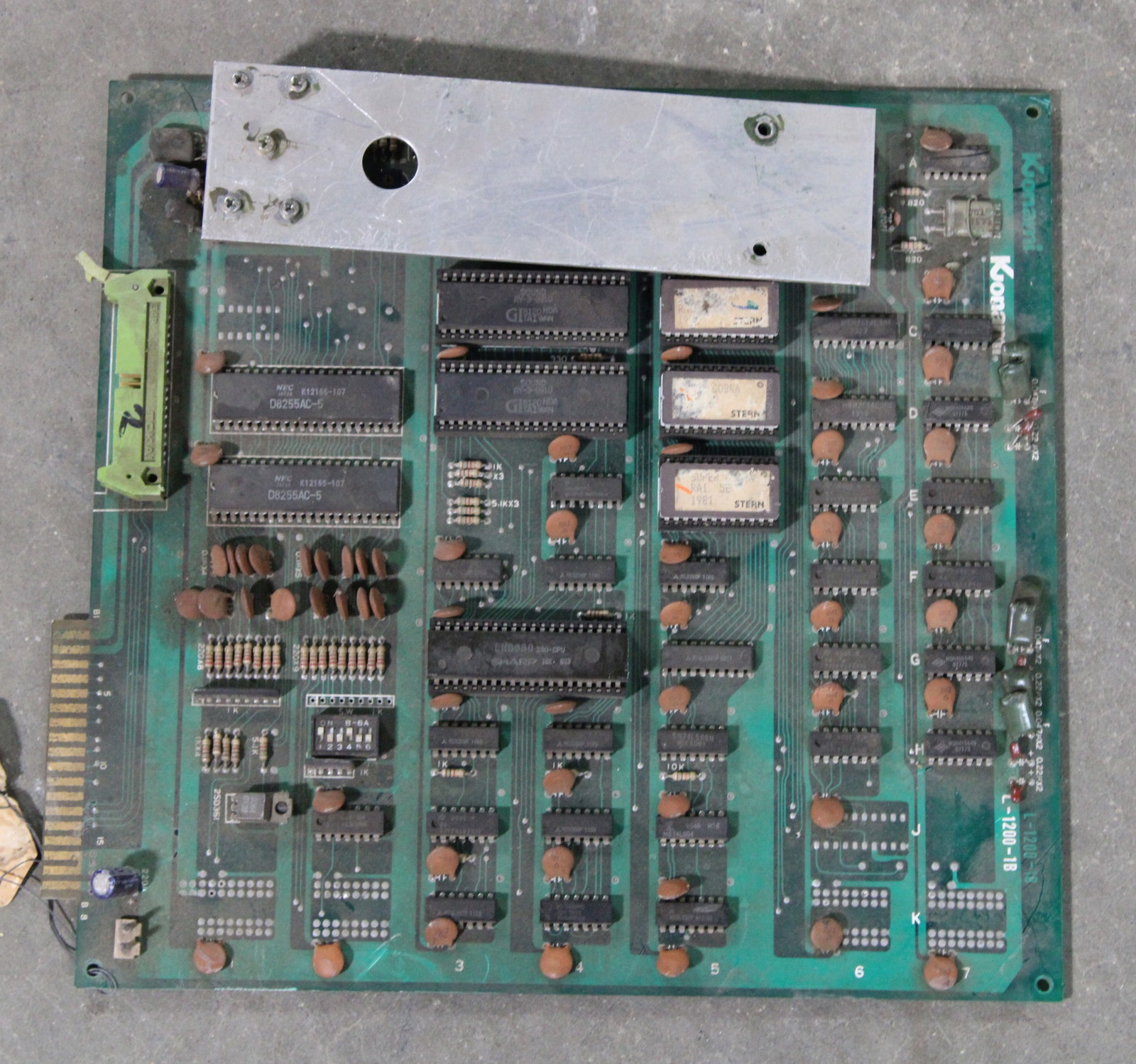 Stern Super Cobra Arcade Game Board: Not the full set. Untested. In-house shipping available.