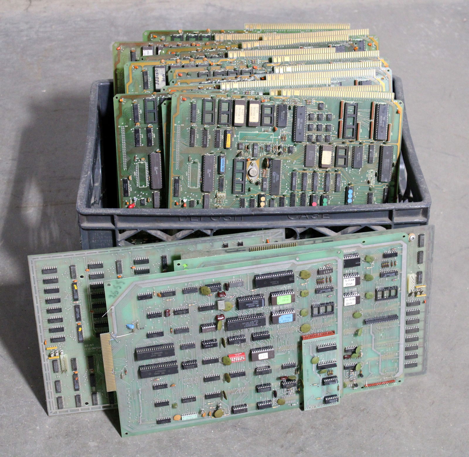 Large Lot of Poker / Trivia Arcade Game Boards (1 of 2)