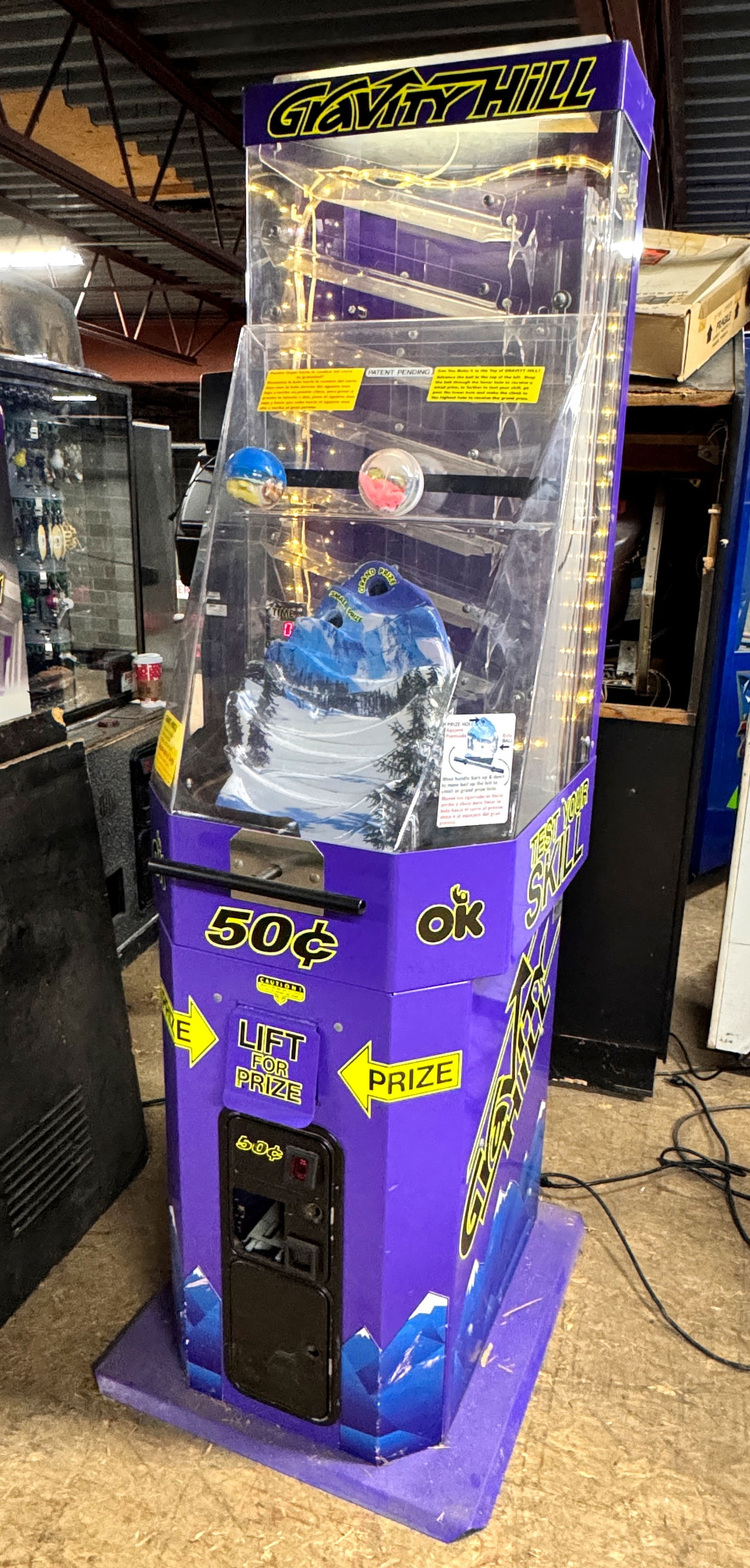 Gravity Hill Redemption Arcade Game, Lot 1 (1 of 2)