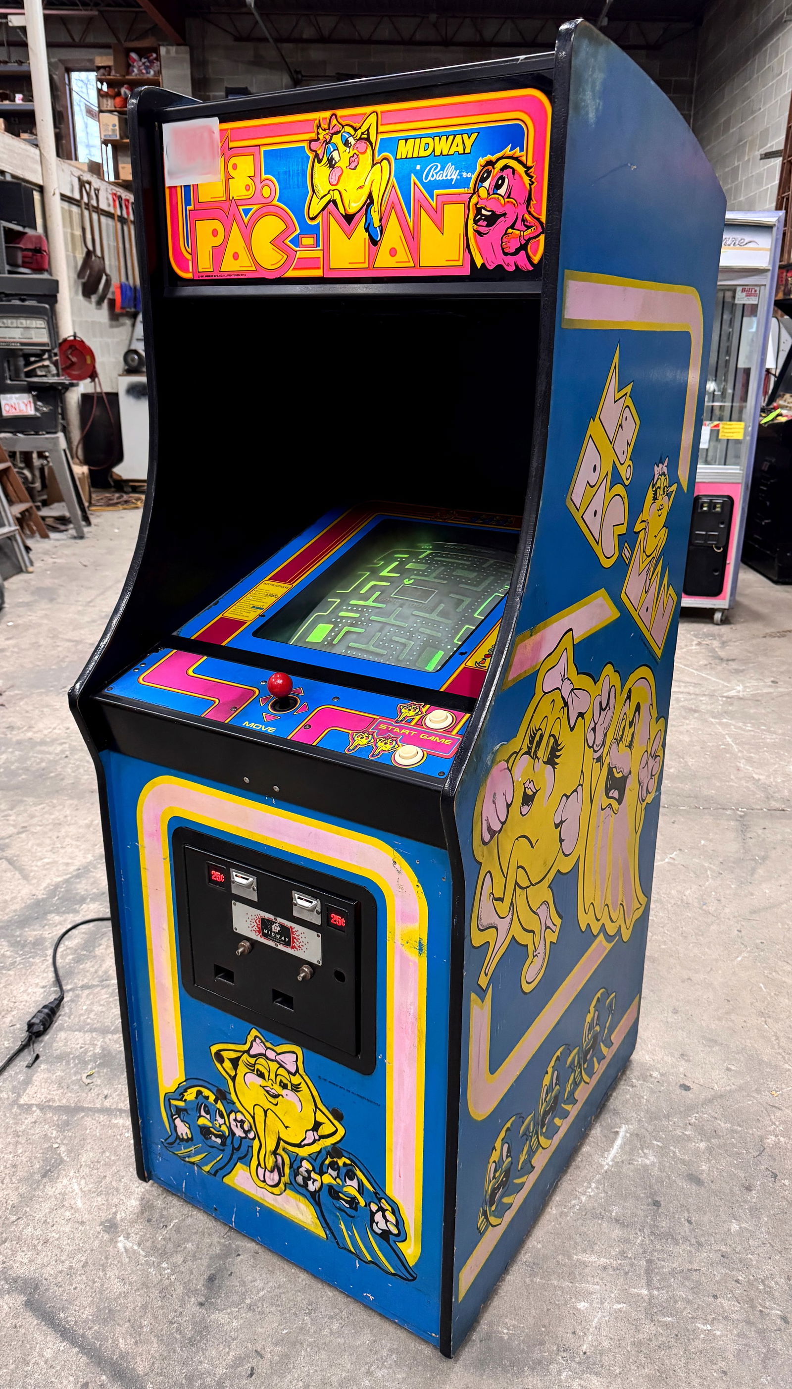 Bally Ms. Pac-Man Arcade Game (1 of 1)