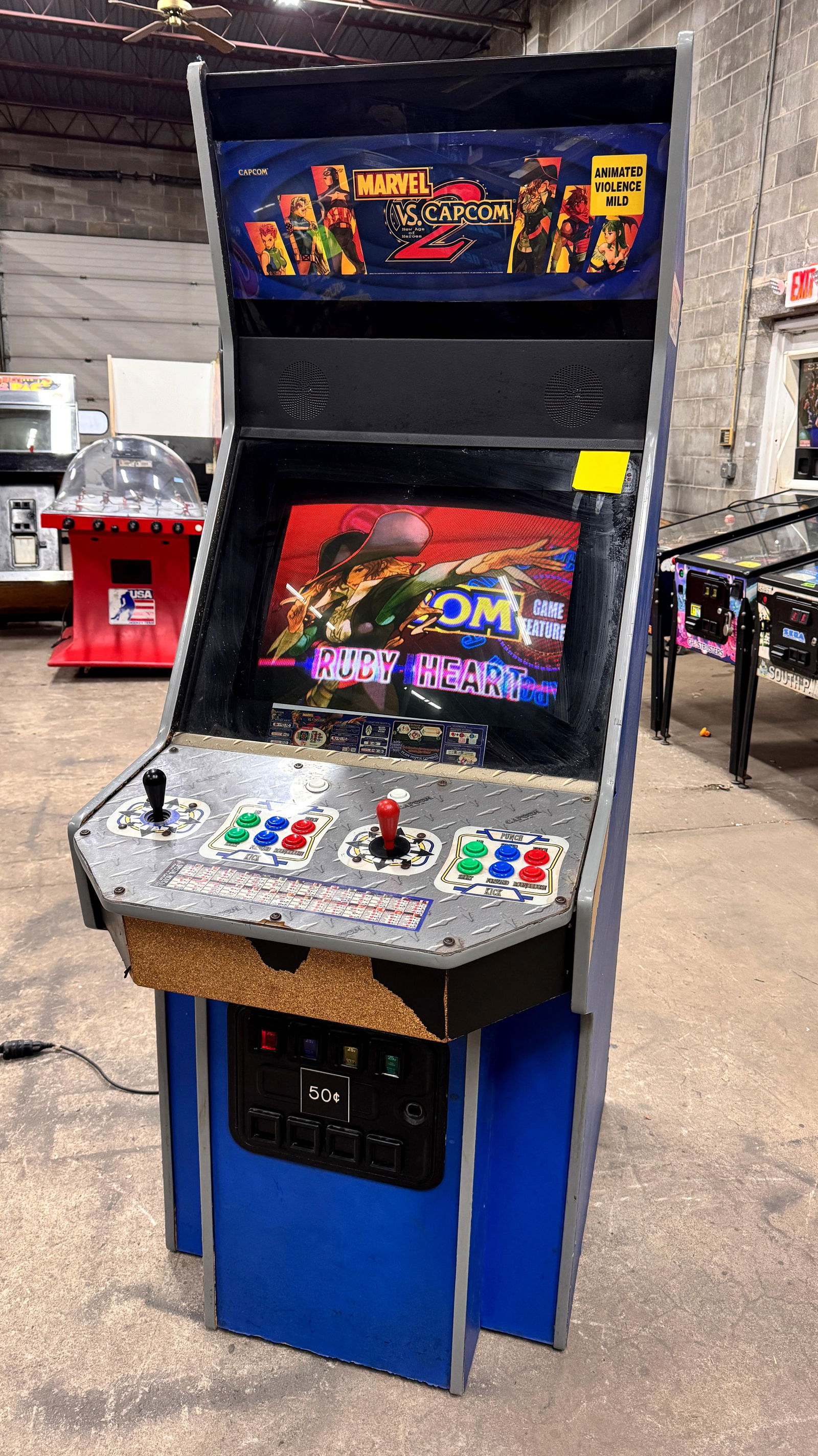 Capcom Marvel vs. Capcom 2 Arcade Game (1 of 4)