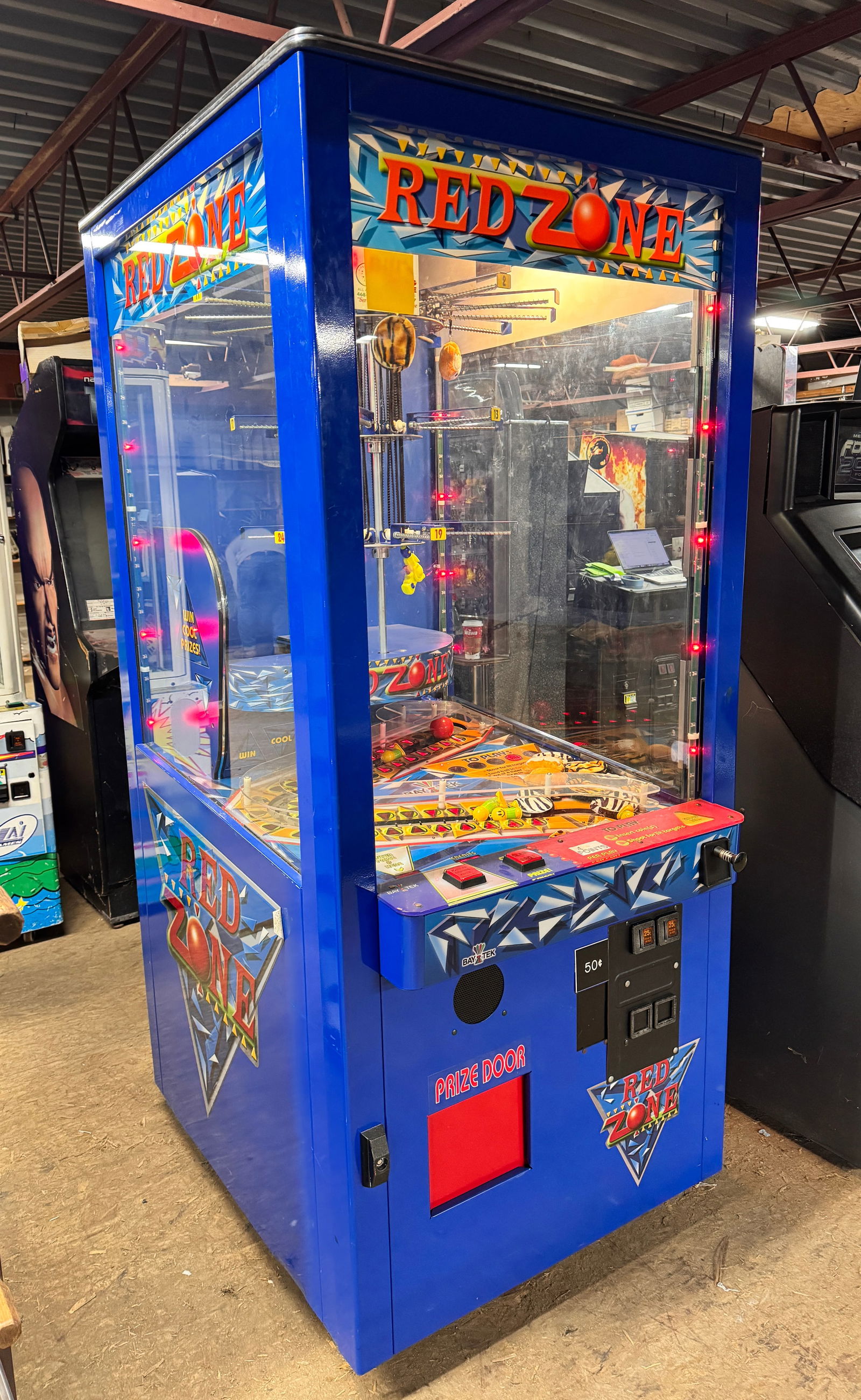 Red Zone Prize Arcade Game (1 of 3)