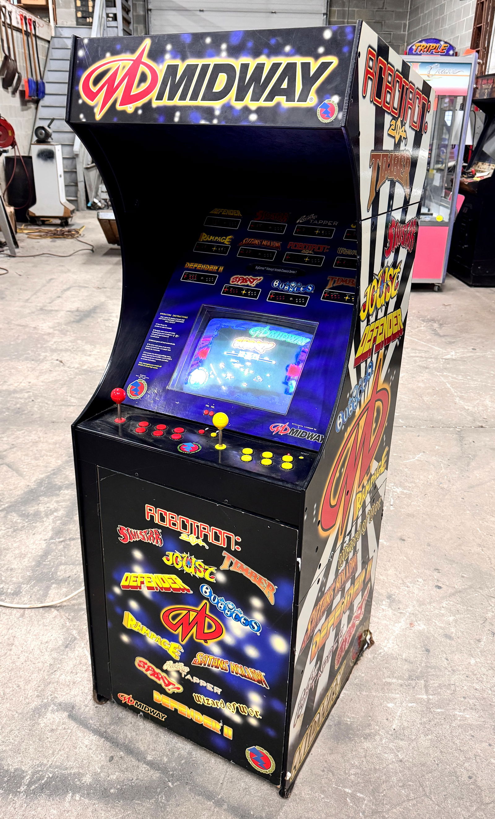 Big Electronic Games Midway Multicade Arcade Game (1 of 3)