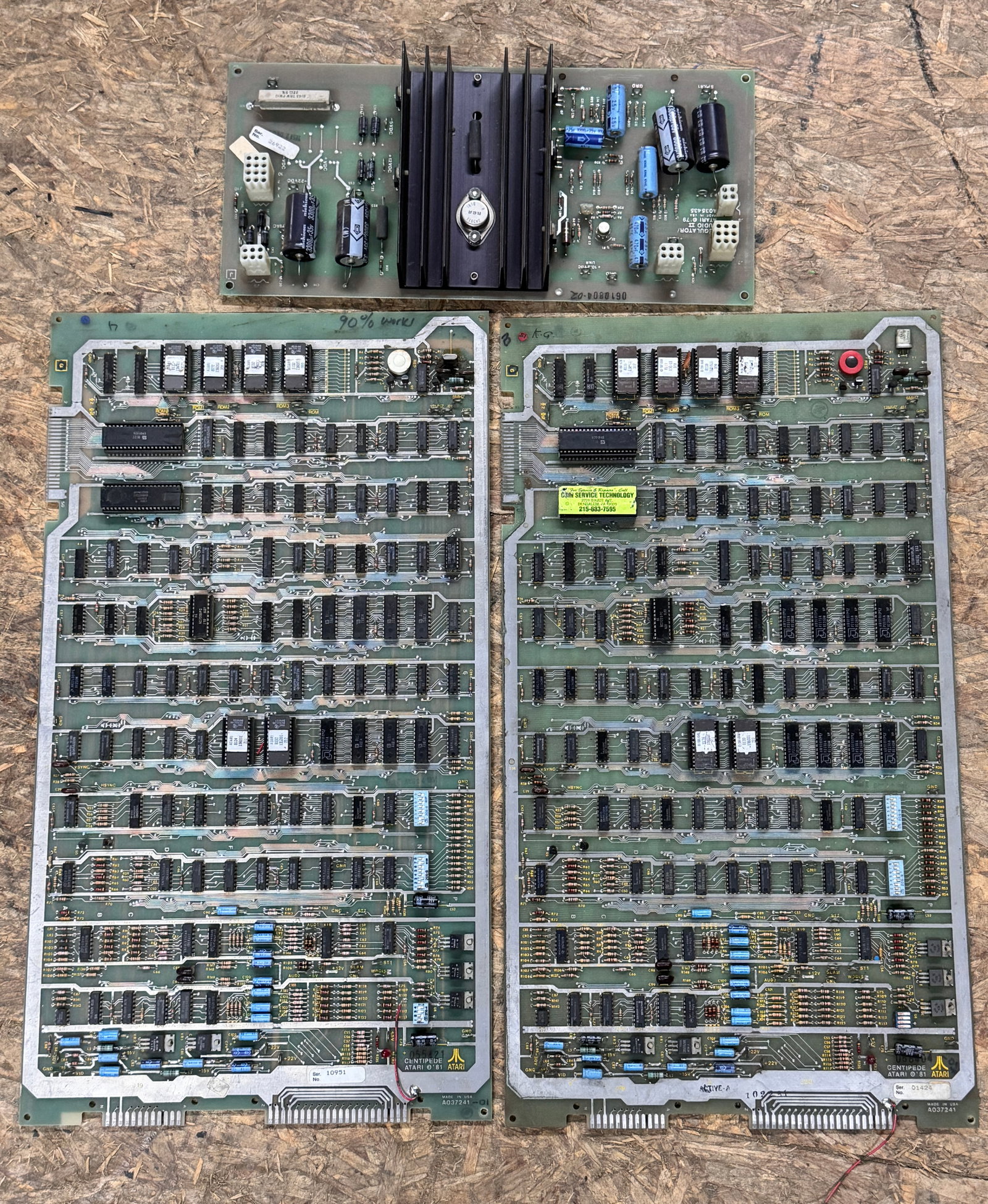 Atari Centipede Arcade Game Boards, Lot 1 (1 of 1)