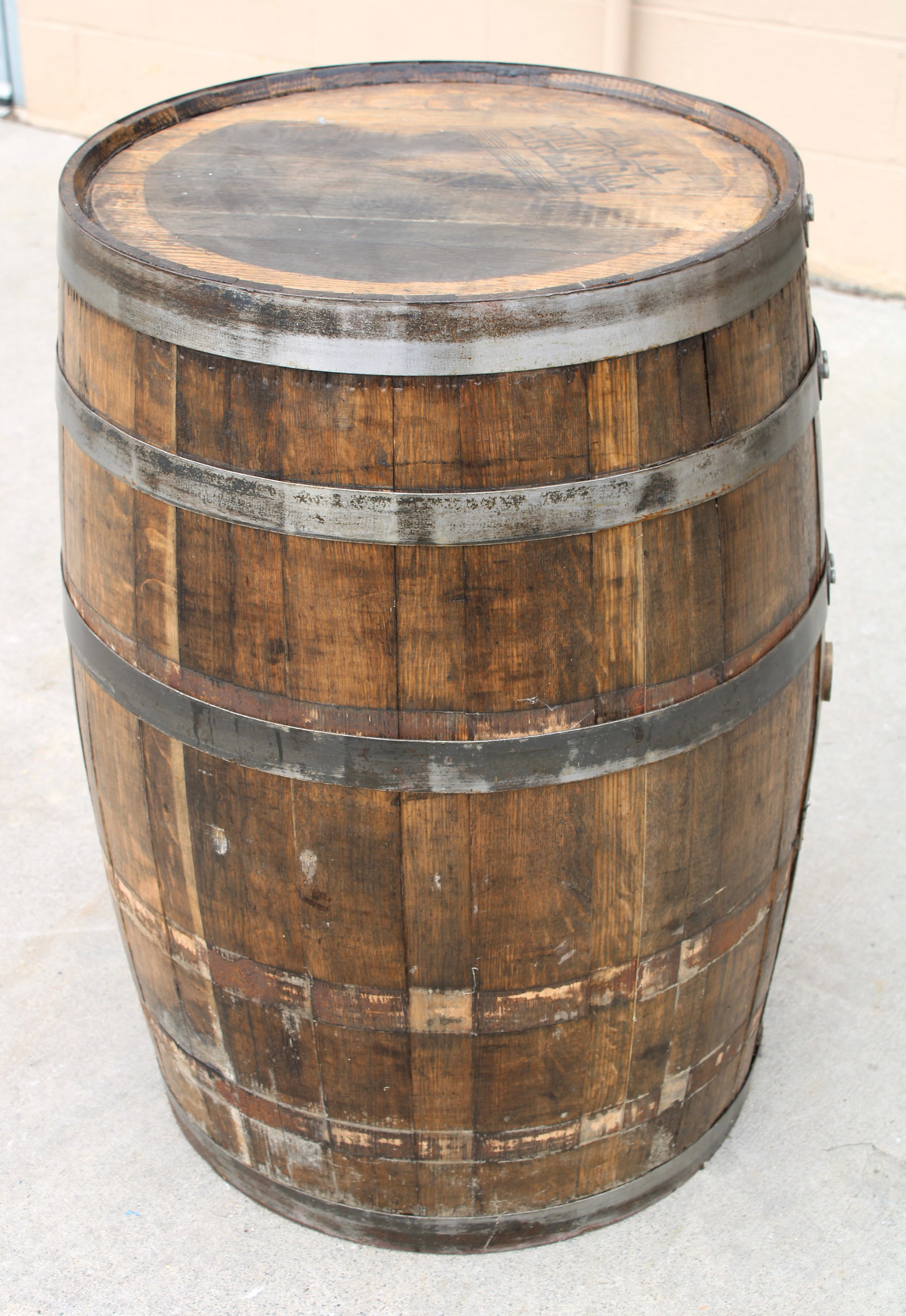 Buffalo Trace Refinished Bourbon Barrel (1 of 3)