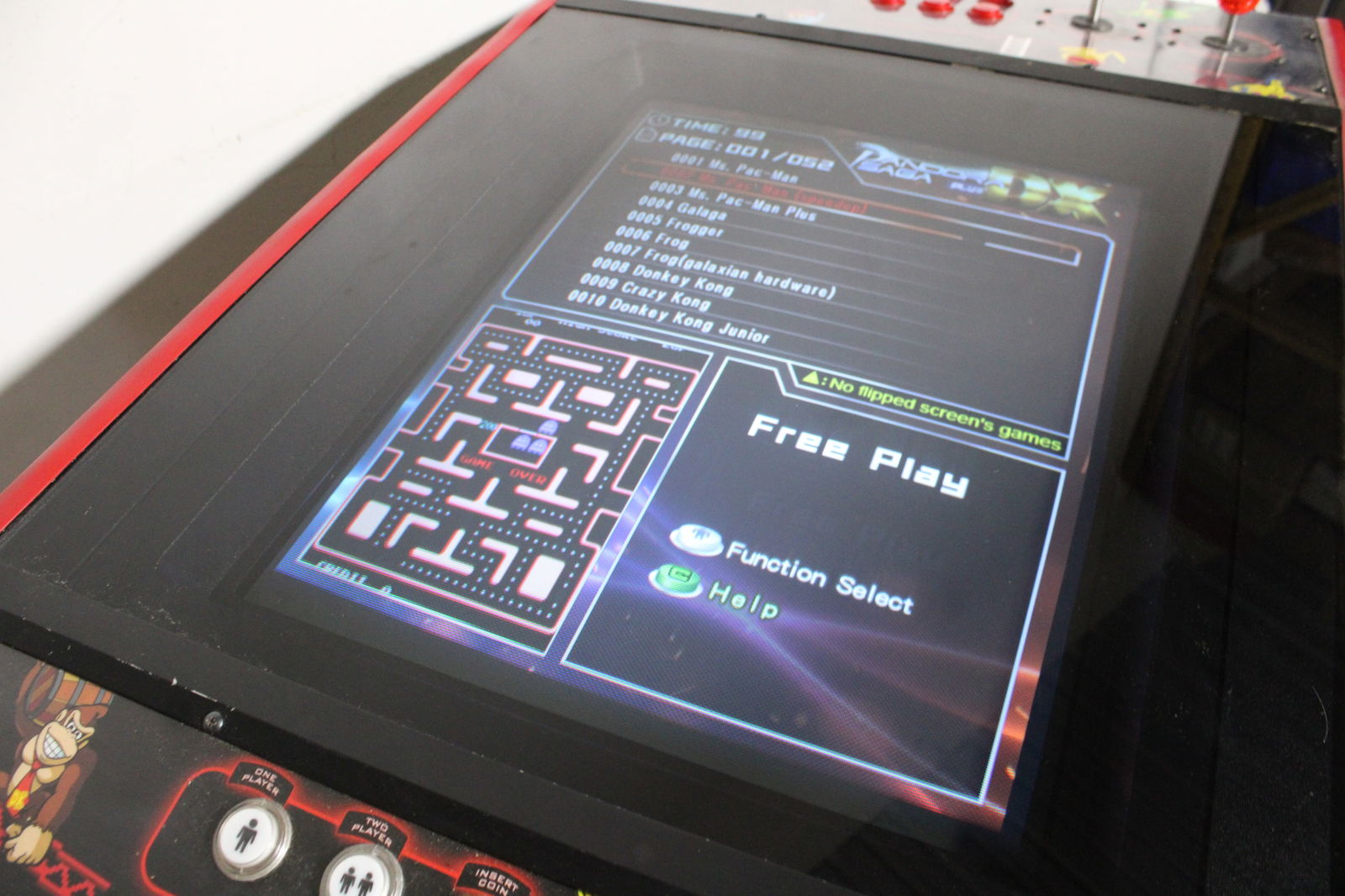 MAME Multiple Arcade Machine Emulator Multicade Cocktail Arcade Game, 500+ Games - 2