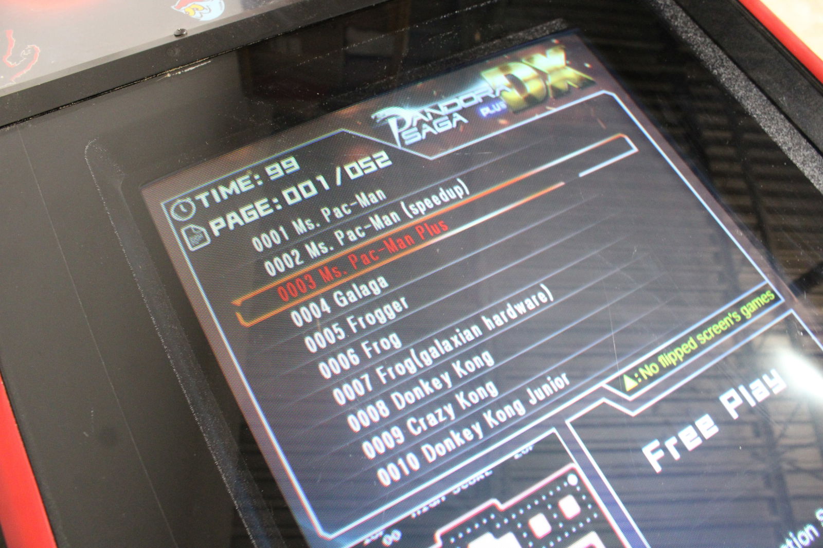 MAME Multiple Arcade Machine Emulator Multicade Cocktail Arcade Game, 500+ Games - 3