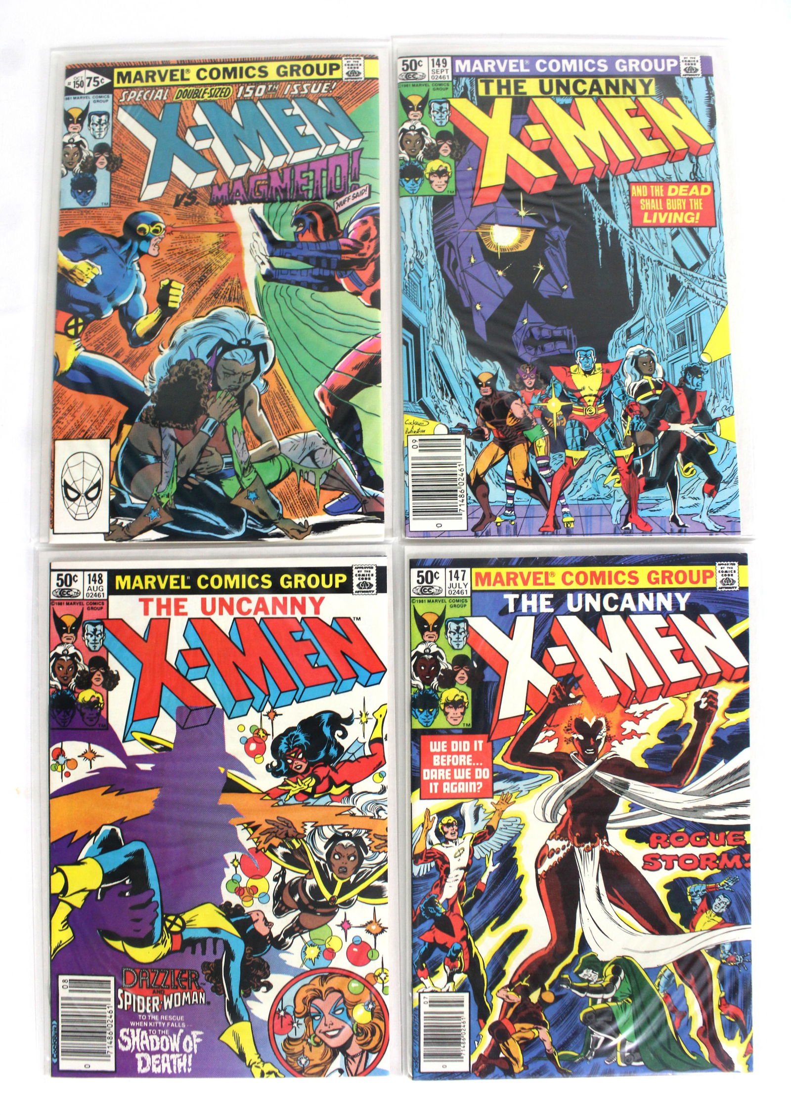Marvel Comics The Uncanny X-Men Issues 147-150 (1 of 1)