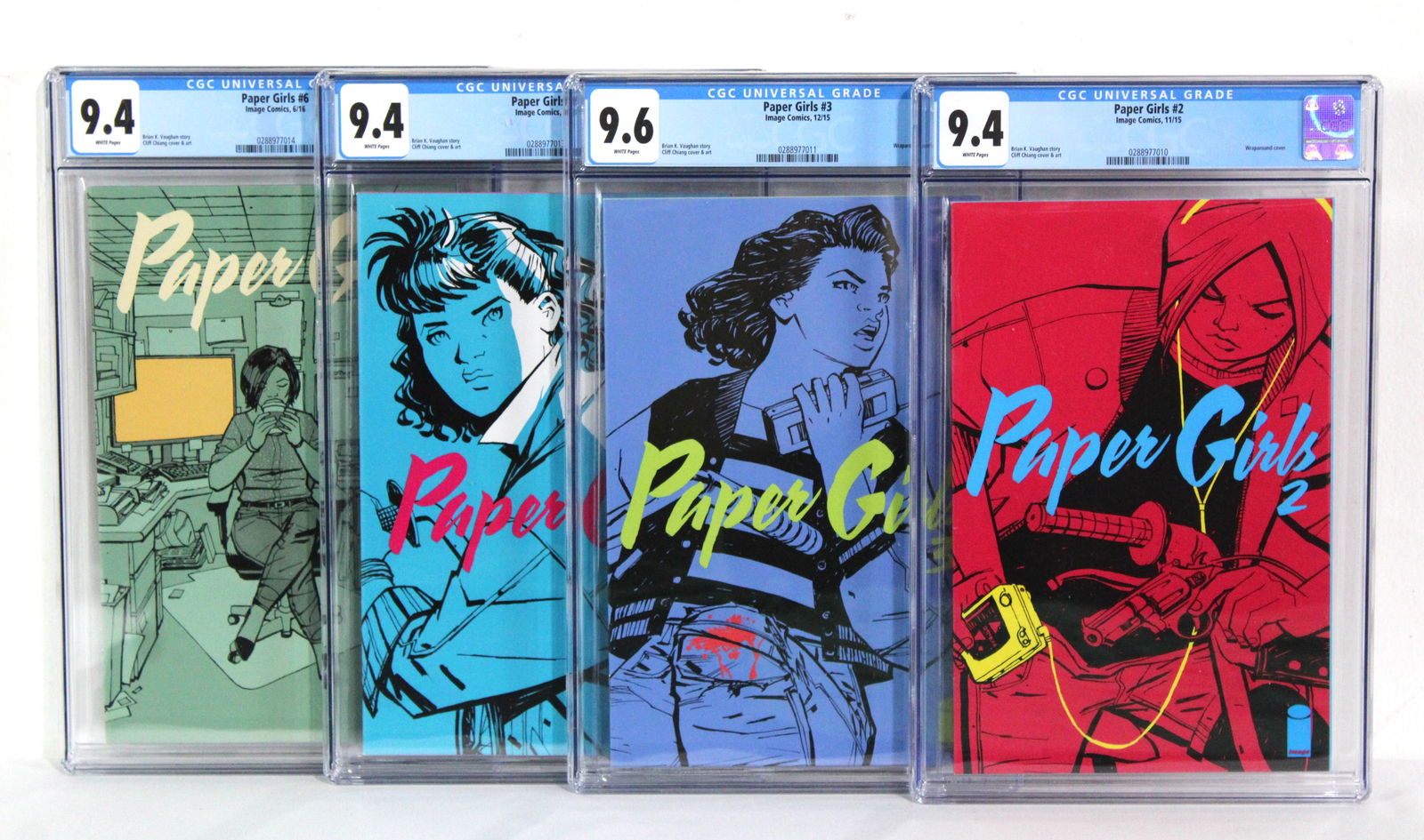 Papergirls Issues 2, 3, 5, and 6, CGC Graded (1 of 4)