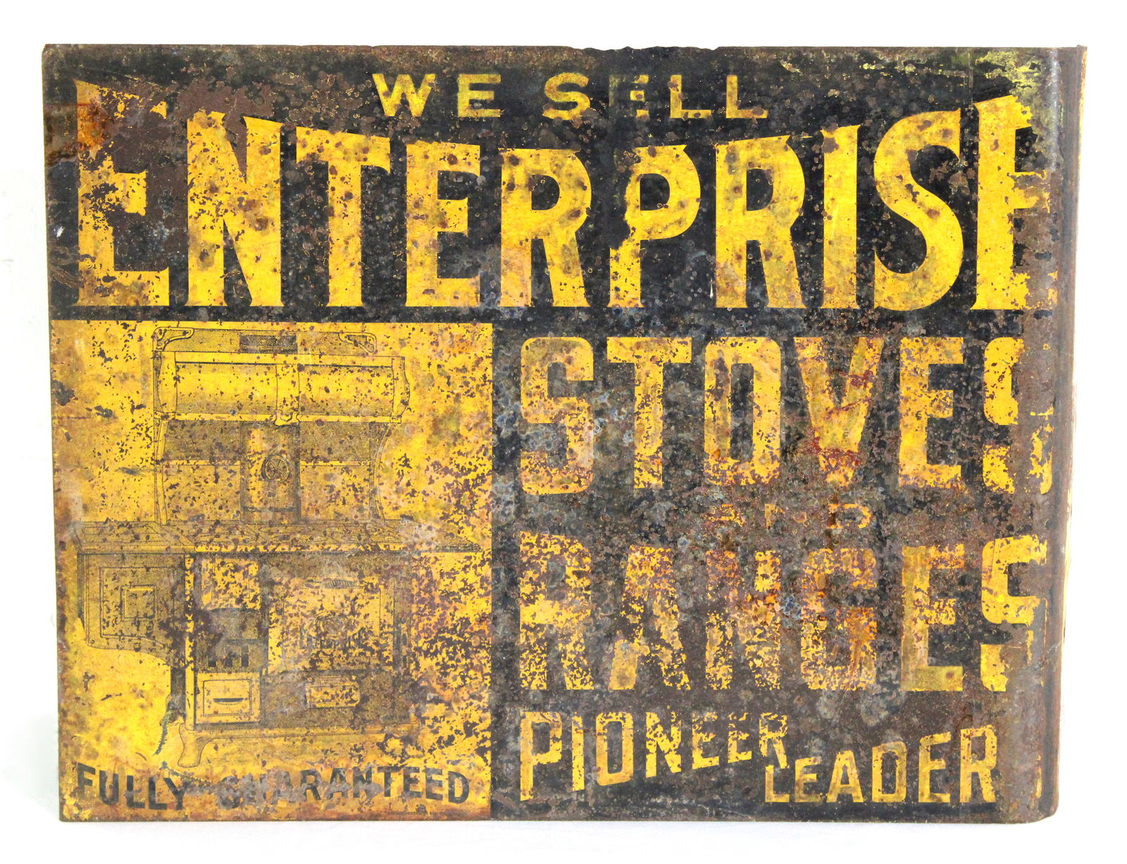 Enterprise Stove / Ranges Flange Sign (1 of 2)