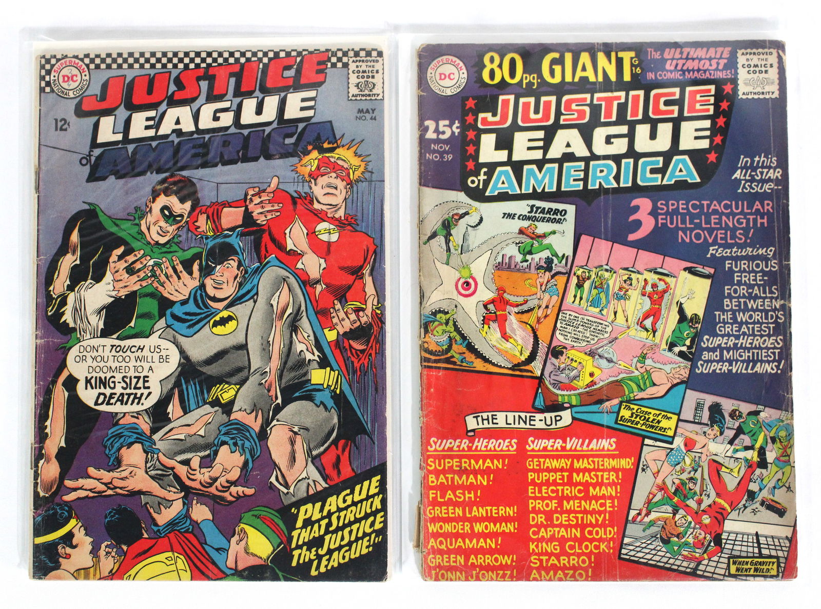 DC Comics Justice League of America, Issues 39 & 44 (1 of 1)