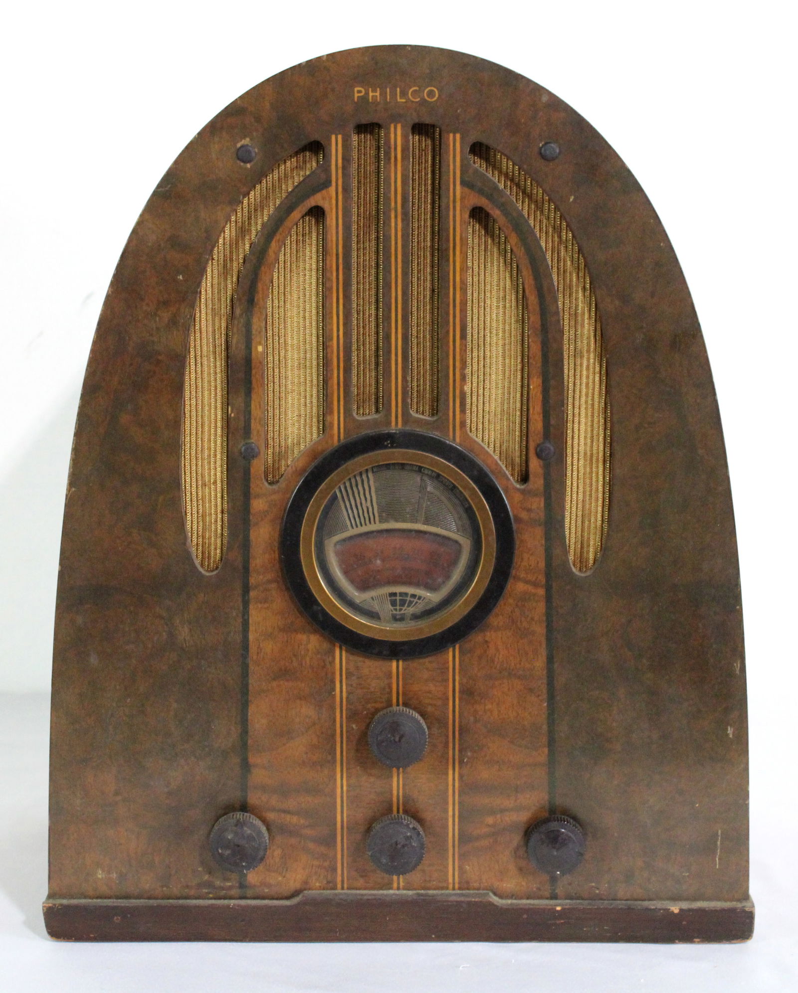 Philco Tombstone AM Radio, 1937 (1 of 2)