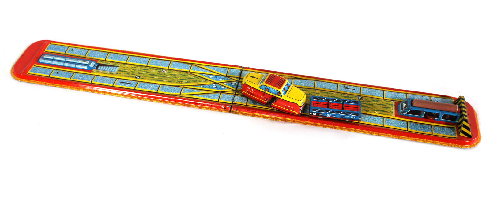 Western Germany Logging Wind Up Toy: In-house shipping available.