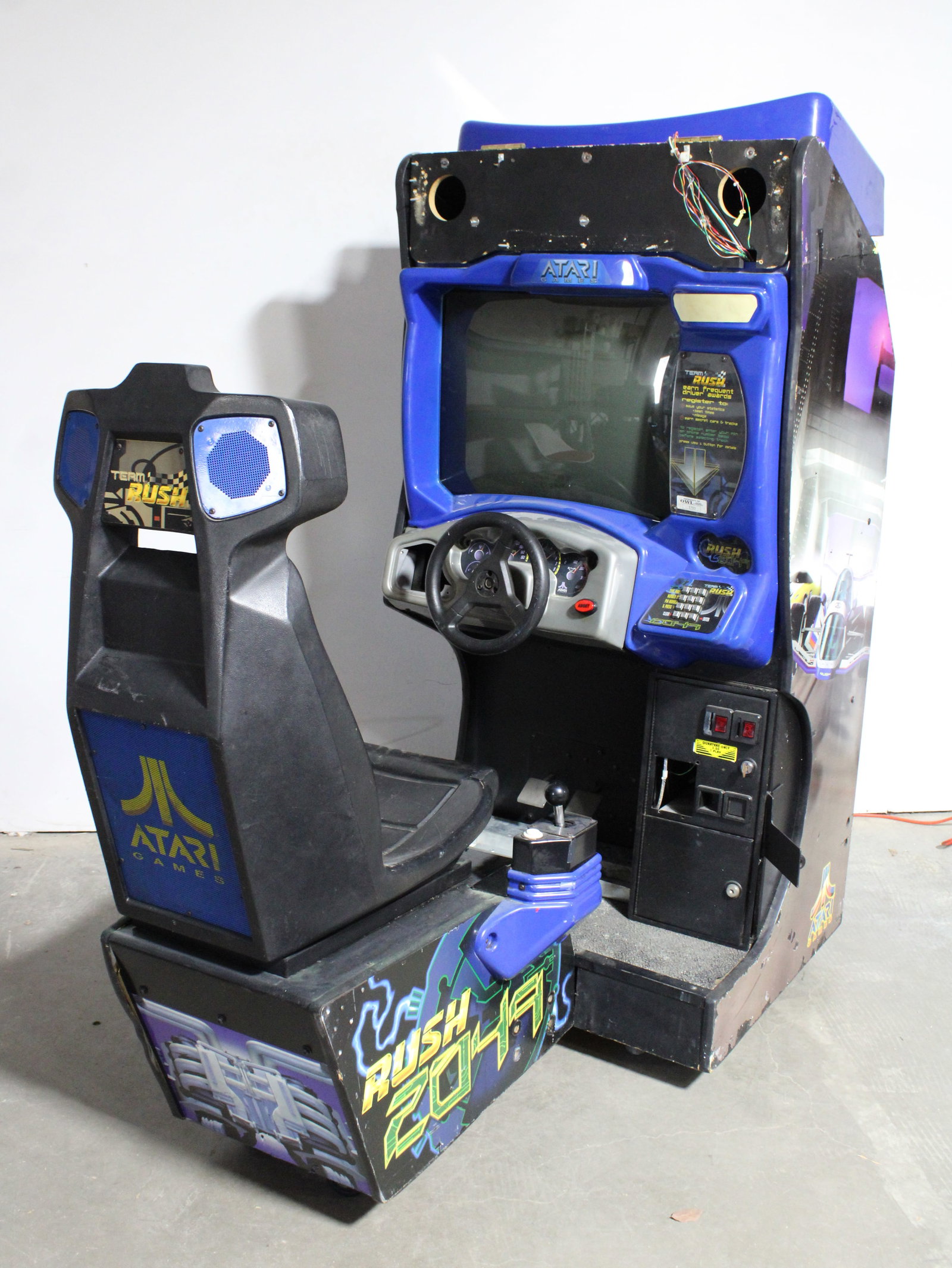 Atari Rush the Rock Sit Down Racing Arcade Game (1 of 6)