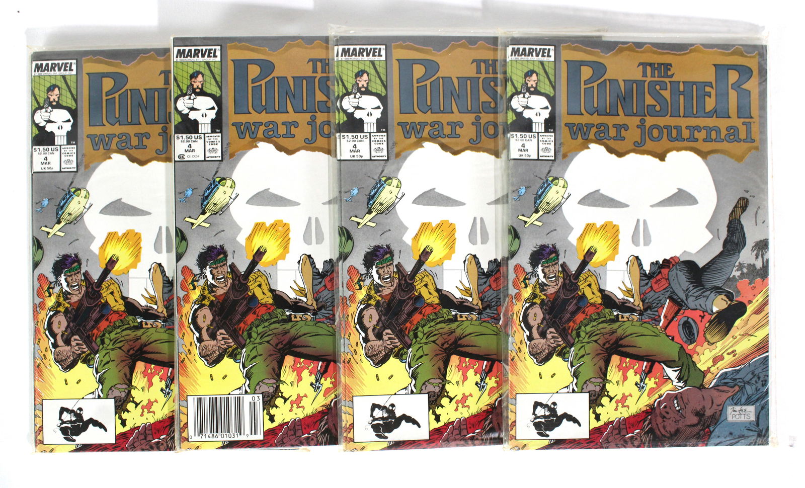 Marvel Comics The Punisher War Journal Issue 4, Reseller's Lot (1 of 2)