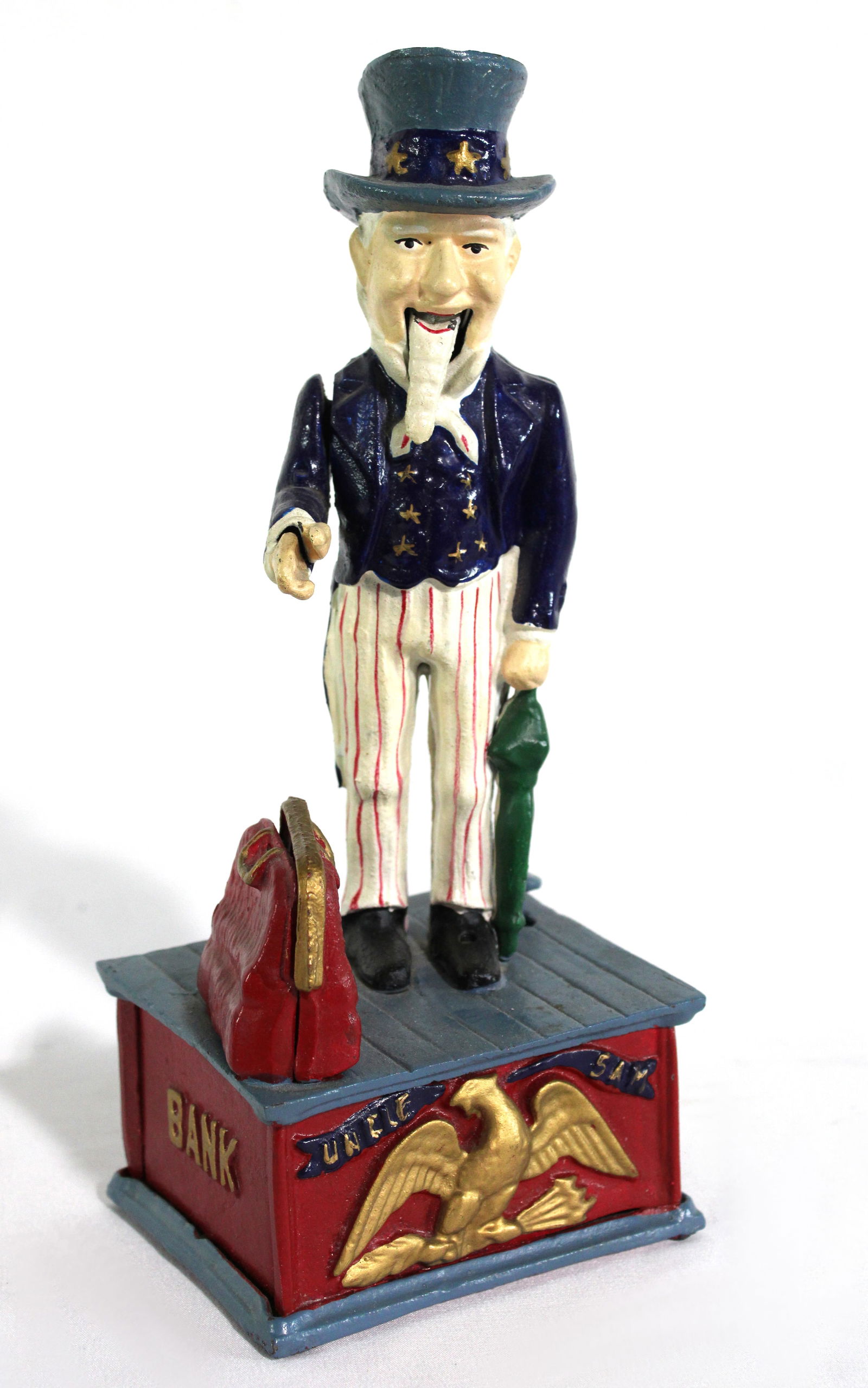 Uncle Sam Cast Iron Still Bank (1 of 3)