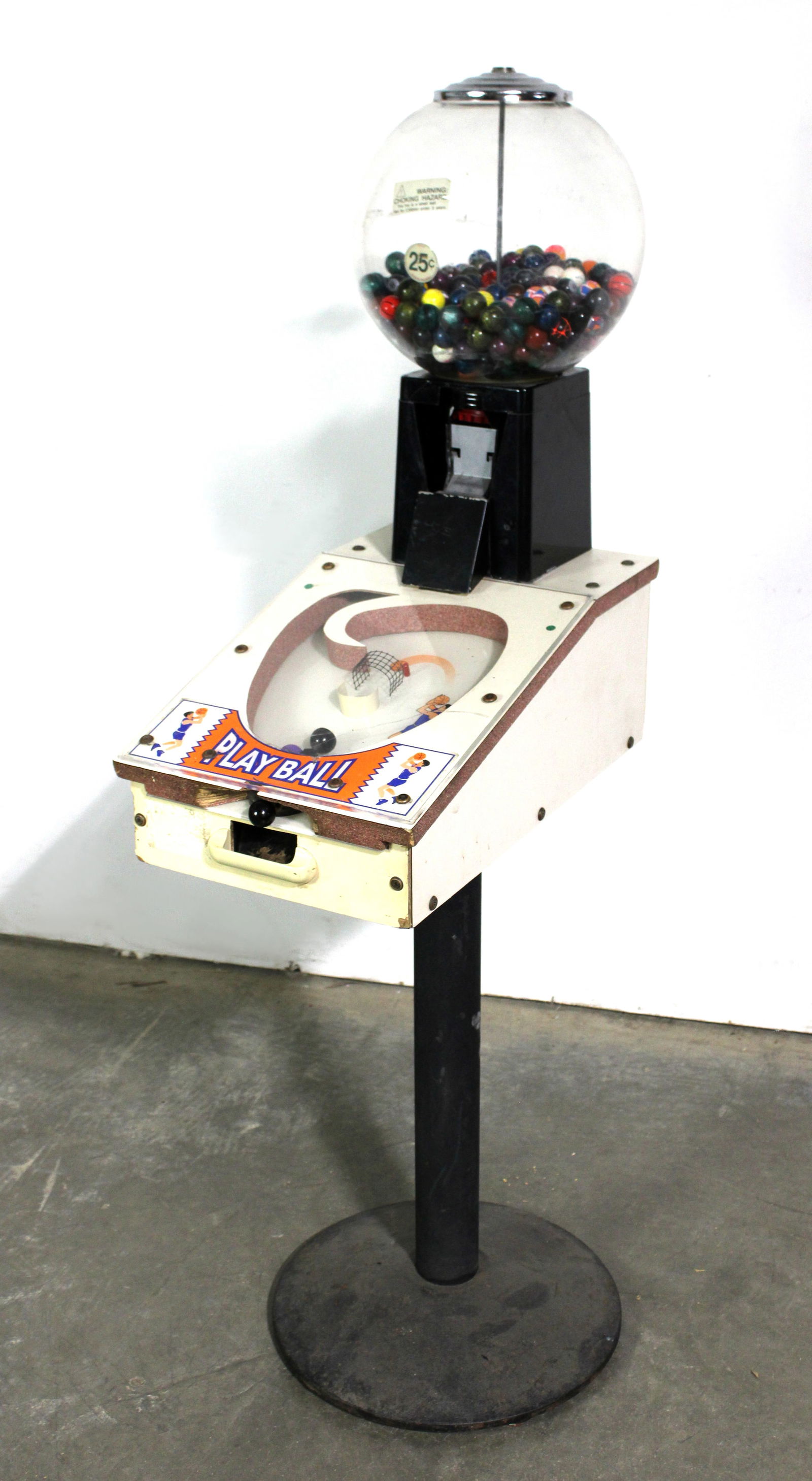 Play Ball Basketball-Themed Bouncy Ball/Gumball Vendor (1 of 2)