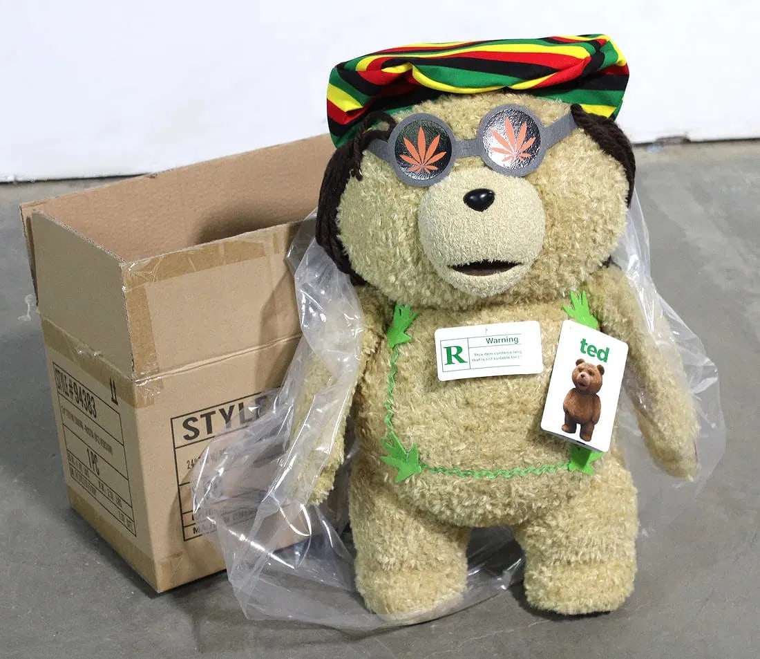 NIB 24" Ted Movie Doll Rastafarian: In-house shipping available.