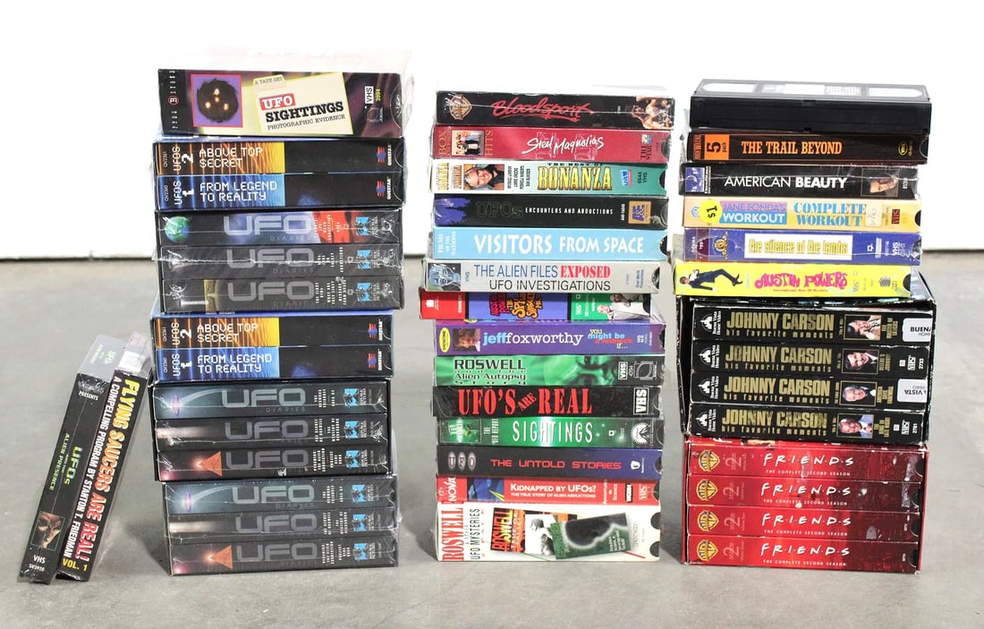 VHS Collection incl. Multiple UFO Tapes (1 of 1)