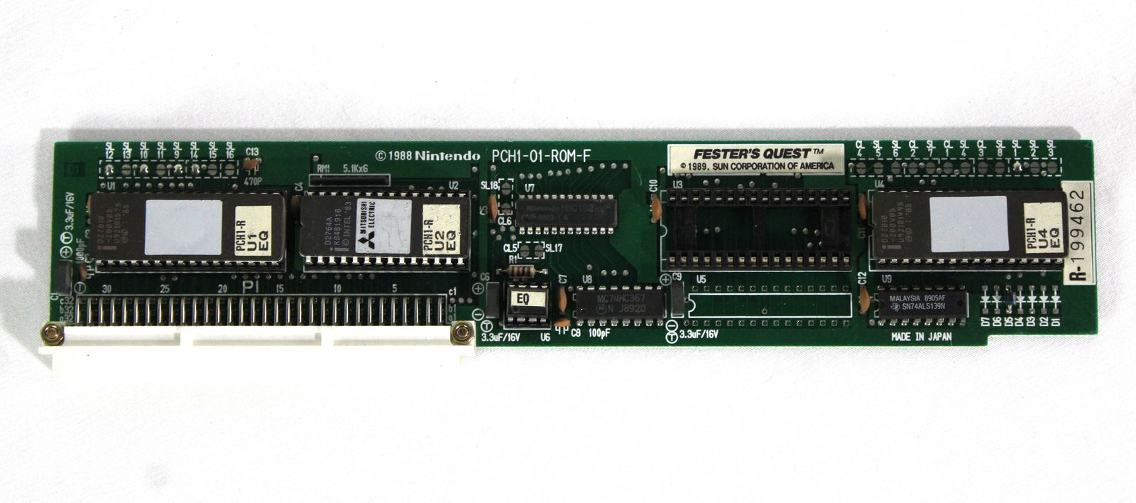 Fester's Quest Nintendo Playchoice Arcade Cartridge (1 of 1)