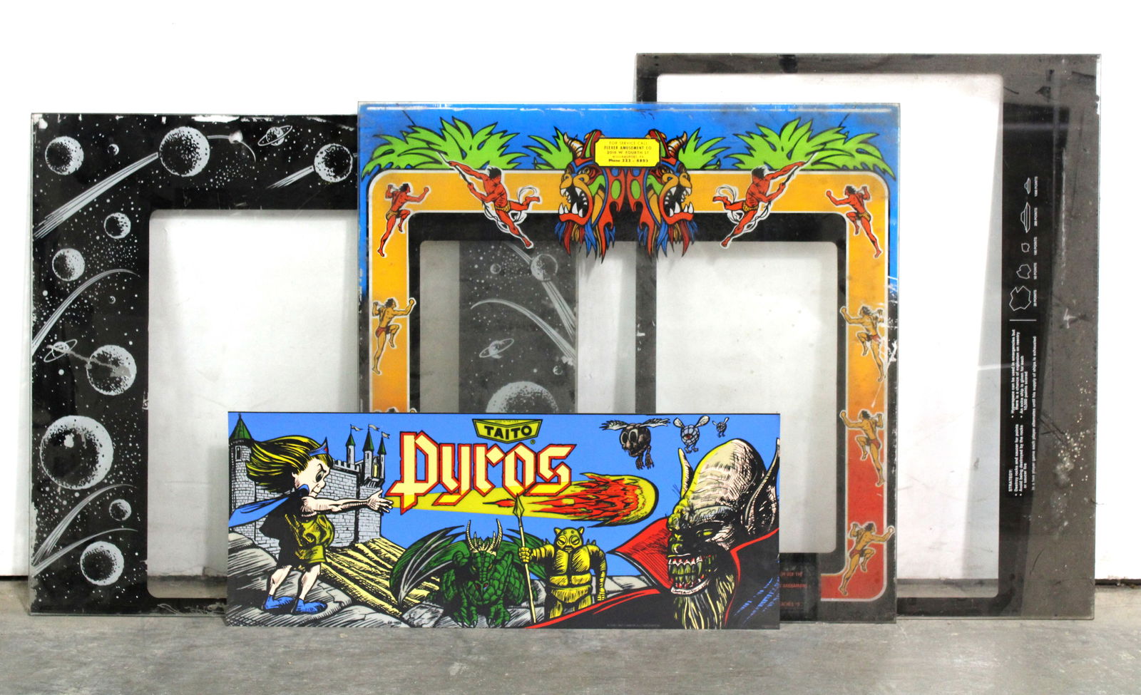 Arcade Bezels and Header incl Jungle King and Taito Pyros (1 of 1)