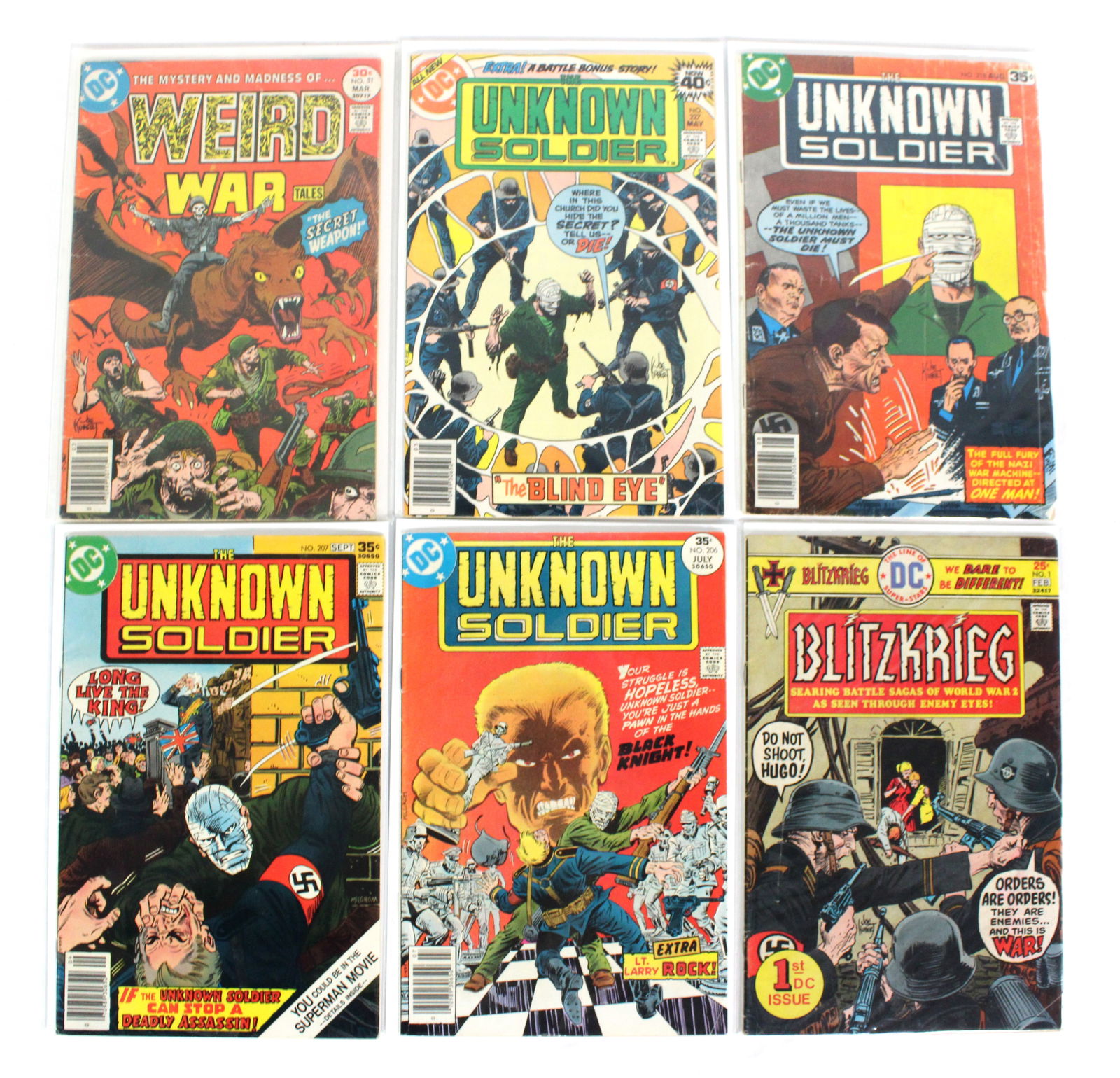 DC War Comics incl. The Unknown Soldier and Blitzkrieg Issue 1 (1 of 1)