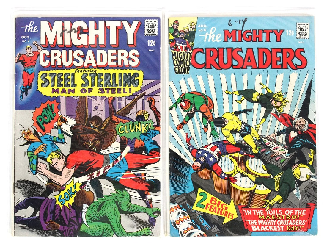 Mighty Comics The Mighty Crusaders Issues 6 and 7 (1 of 1)