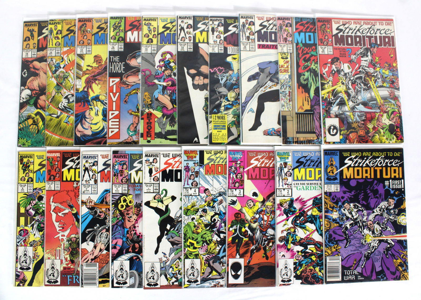 Marvel Comics Strikeforce Morituri Comic Books, Incl. Issue 1 (1 of 1)