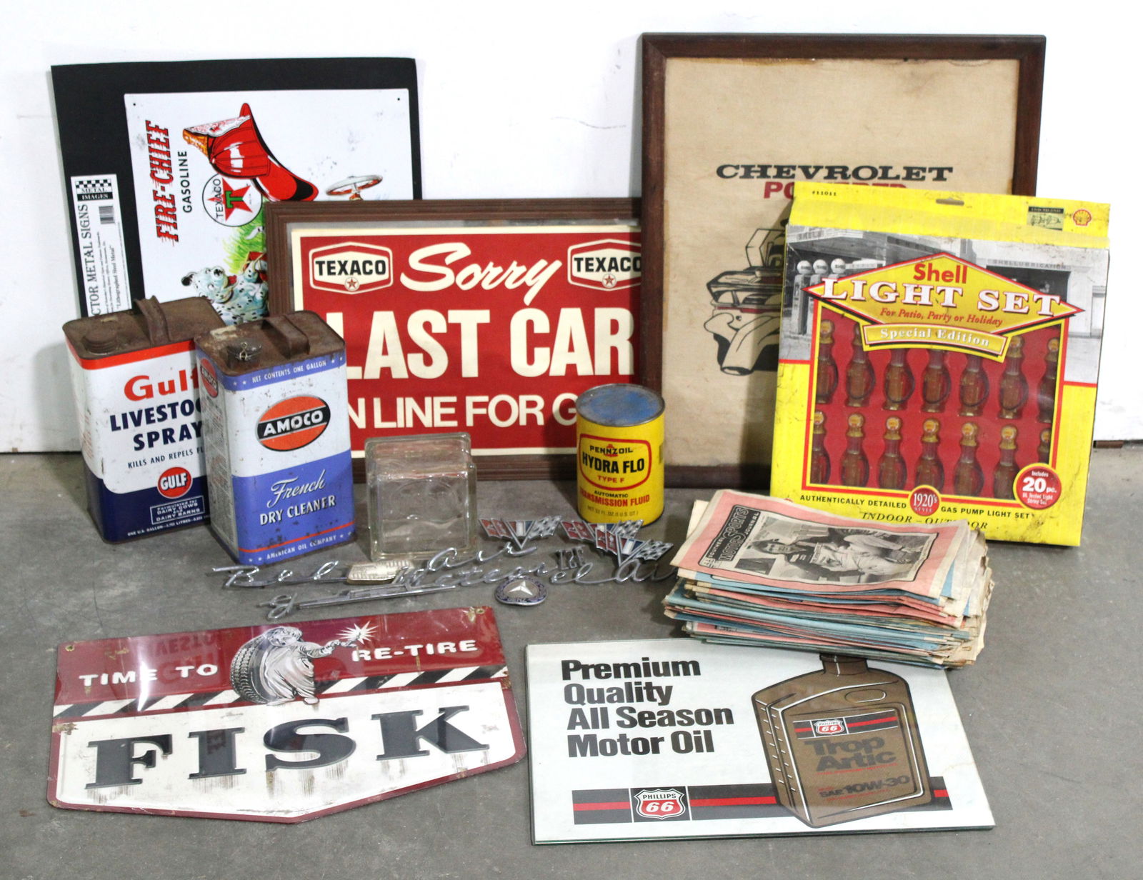 Automotive Items incl. Amoco, Gulf, Texaco and Shell (1 of 3)