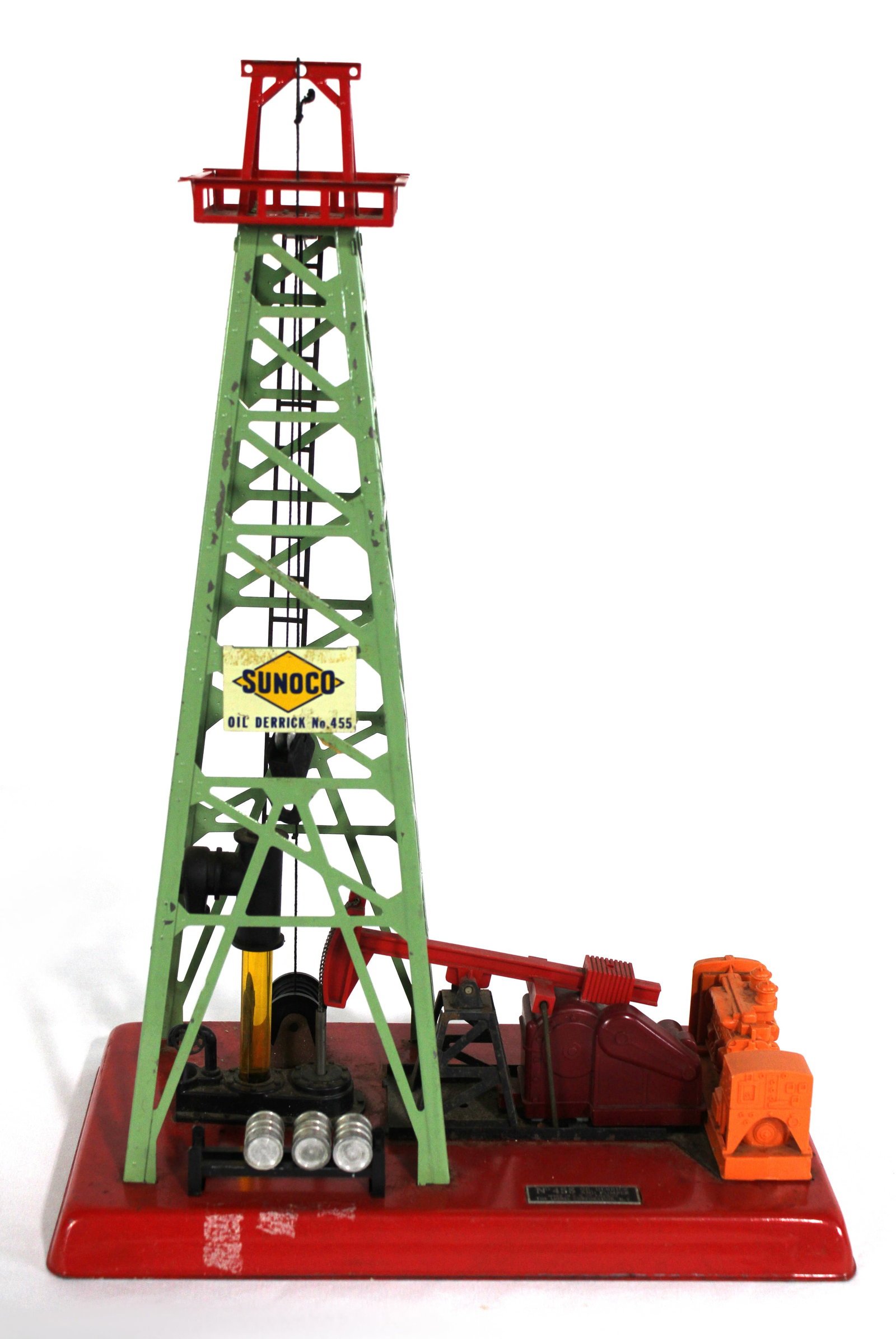 Lionel Trains Oil Derrick and Pumper, No. 455 (1 of 3)