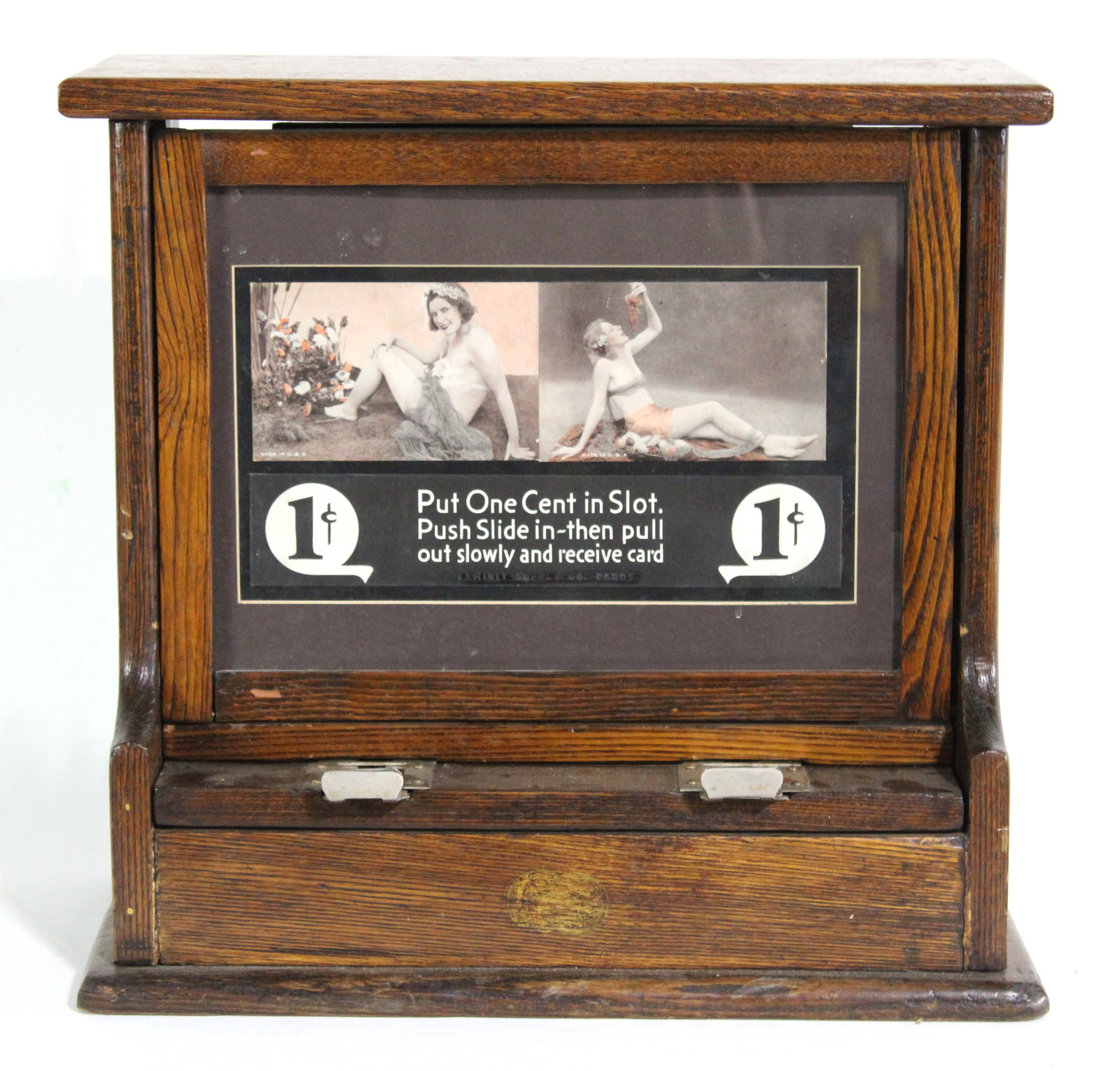 Exhibit Supply Coin Operated 1 Cent Card Vendor (1 of 7)