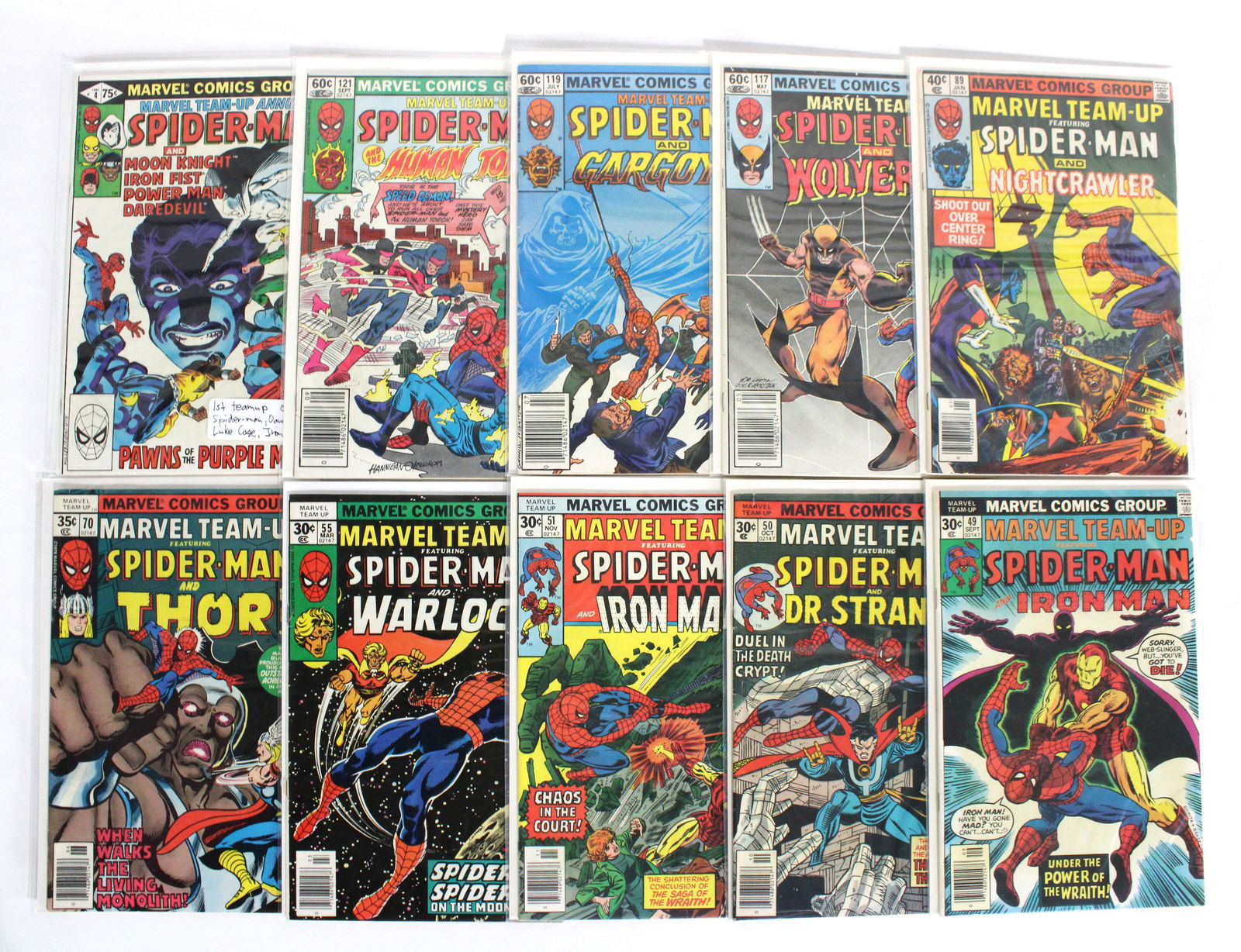 Marvel Team-Up Bronze Age Comics, Lot 2 (1 of 2)