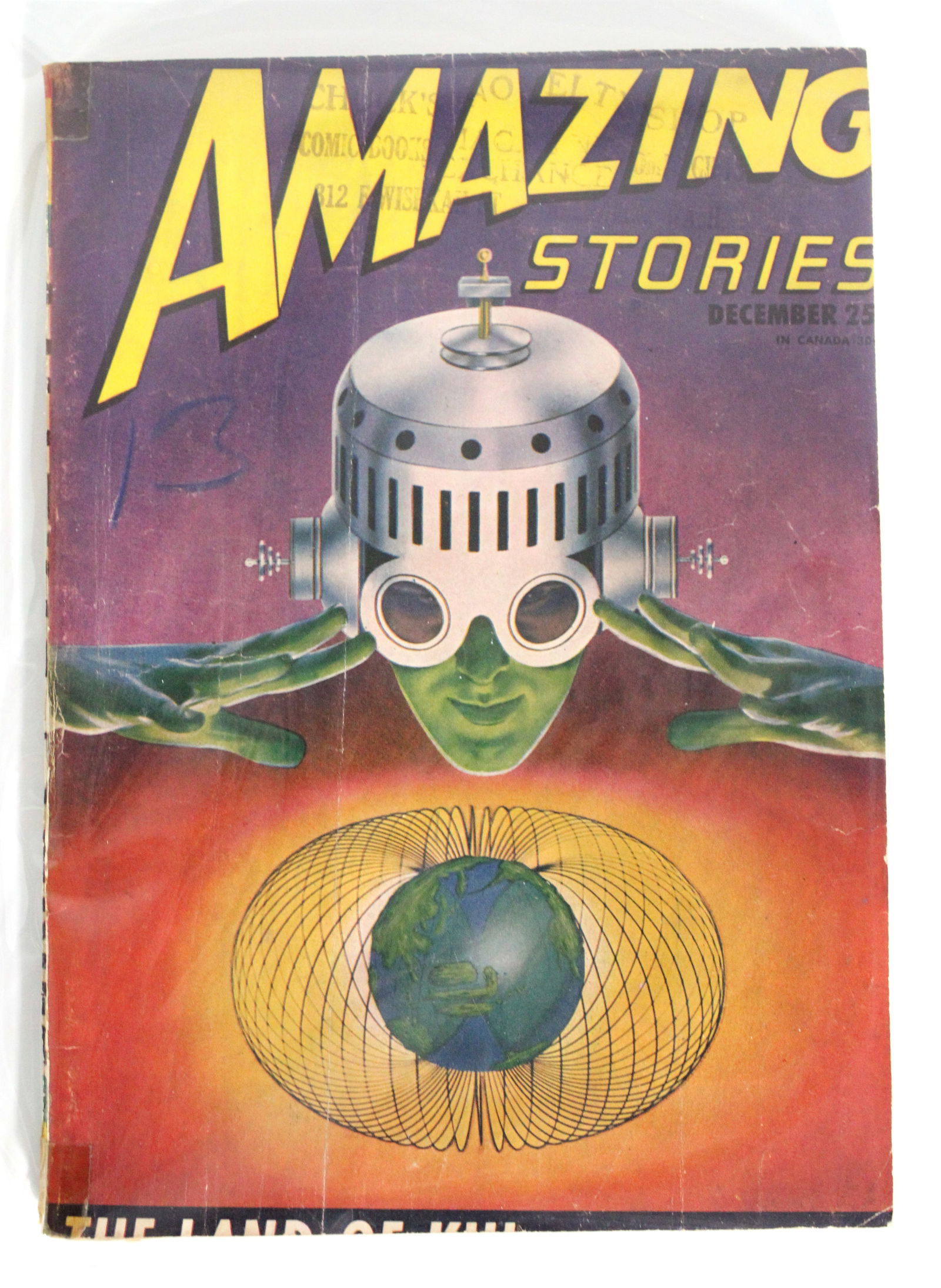 Amazing Stories Magazine: Bagged and boarded. In-house shipping available.
