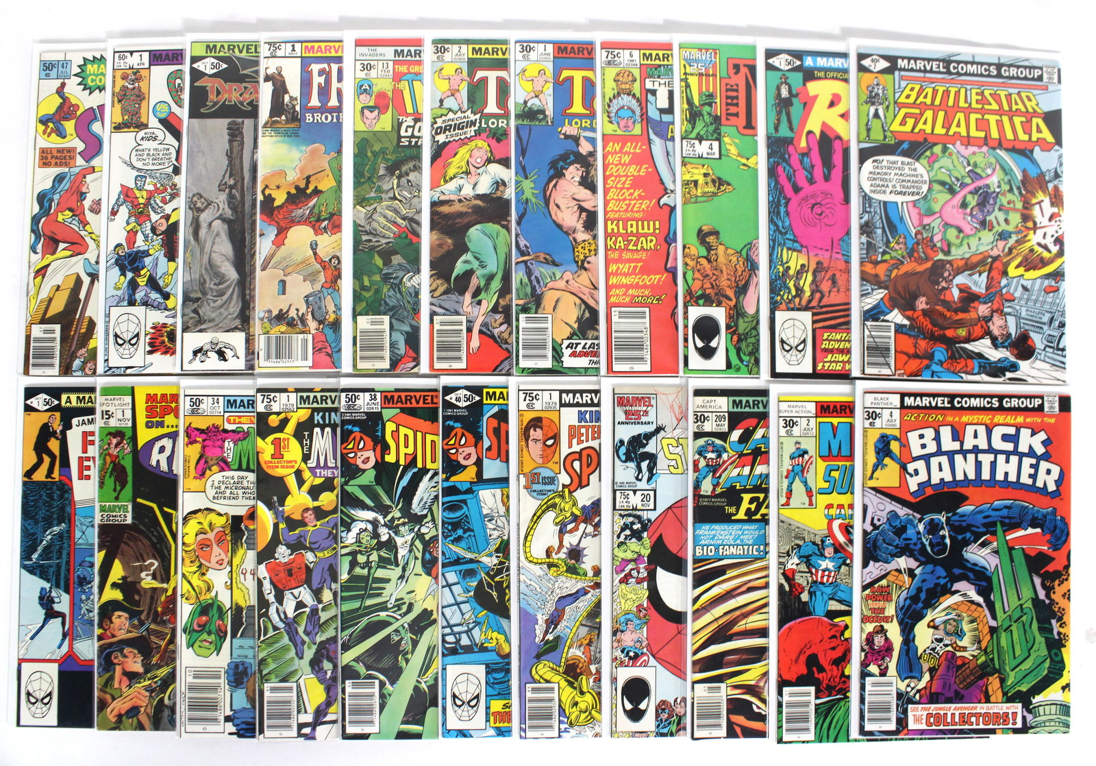 Marvel Mix Lot incl. Black Panther, Spider-man and Tarzan (1 of 1)