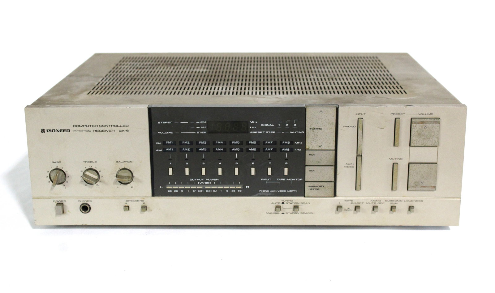 Pioneer SX-6 Computer Controlled Stereo Reciever (1 of 4)